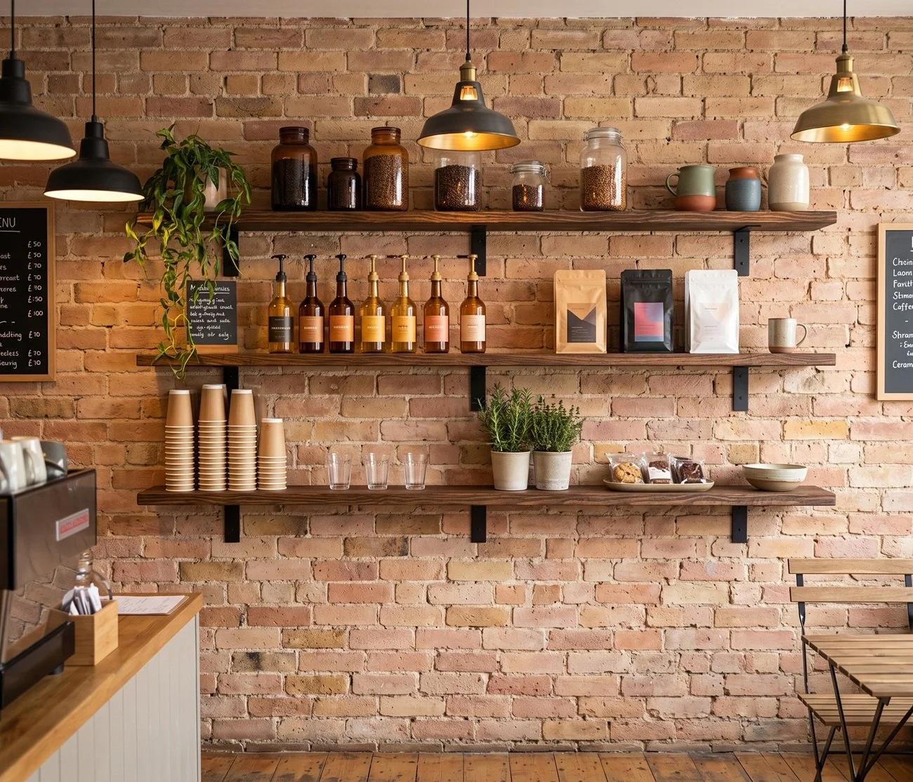 When Cafes Need Display Space&nbsp;