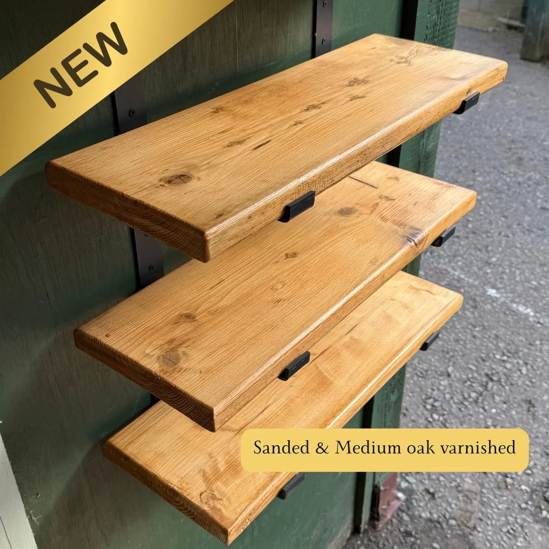 Our sanded shelf is now available in Medium Oak colour.

A warm finish that brings a little extra character to your space. 

Have a look at our website and find yours.

#shelf#shelves#birmingham#westmidlands