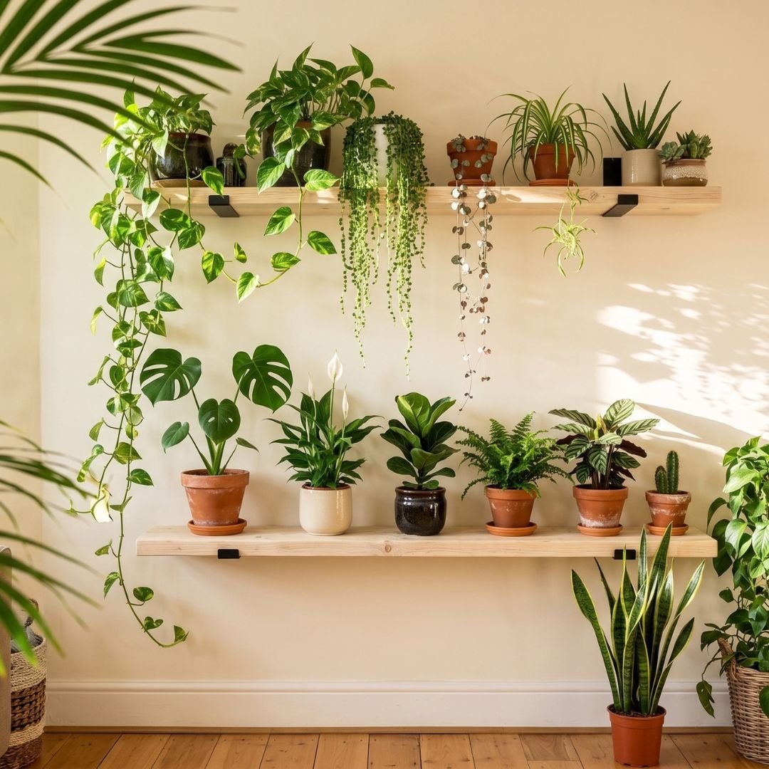 A Plant Lover's Shelves😍