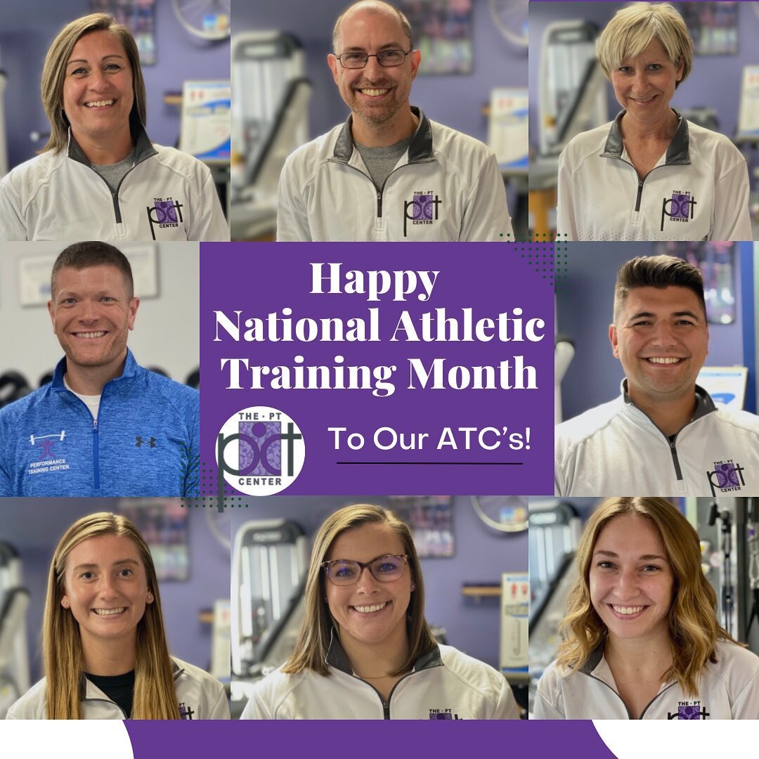 🎉Happy National Athletic Training Month! Thank you to all of our Athletic Trainers that provide the most compassionate care to our patients and clients! 

🏋🏽Being a sports medicine facility, we rely heavily on our ATC&rsquo;s and all of their skil