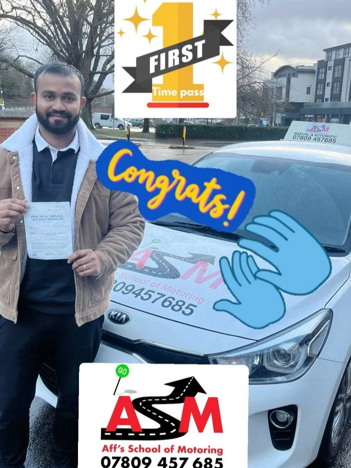 Huge congratulations to Mijanur on passing his driving test with only 2 minors! 👏
What an amazing way to start the year. He learnt in automatic and absolutely smashed it.
Wishing you many safe and happy miles ahead &mdash; well done!
#DrivingTestPas