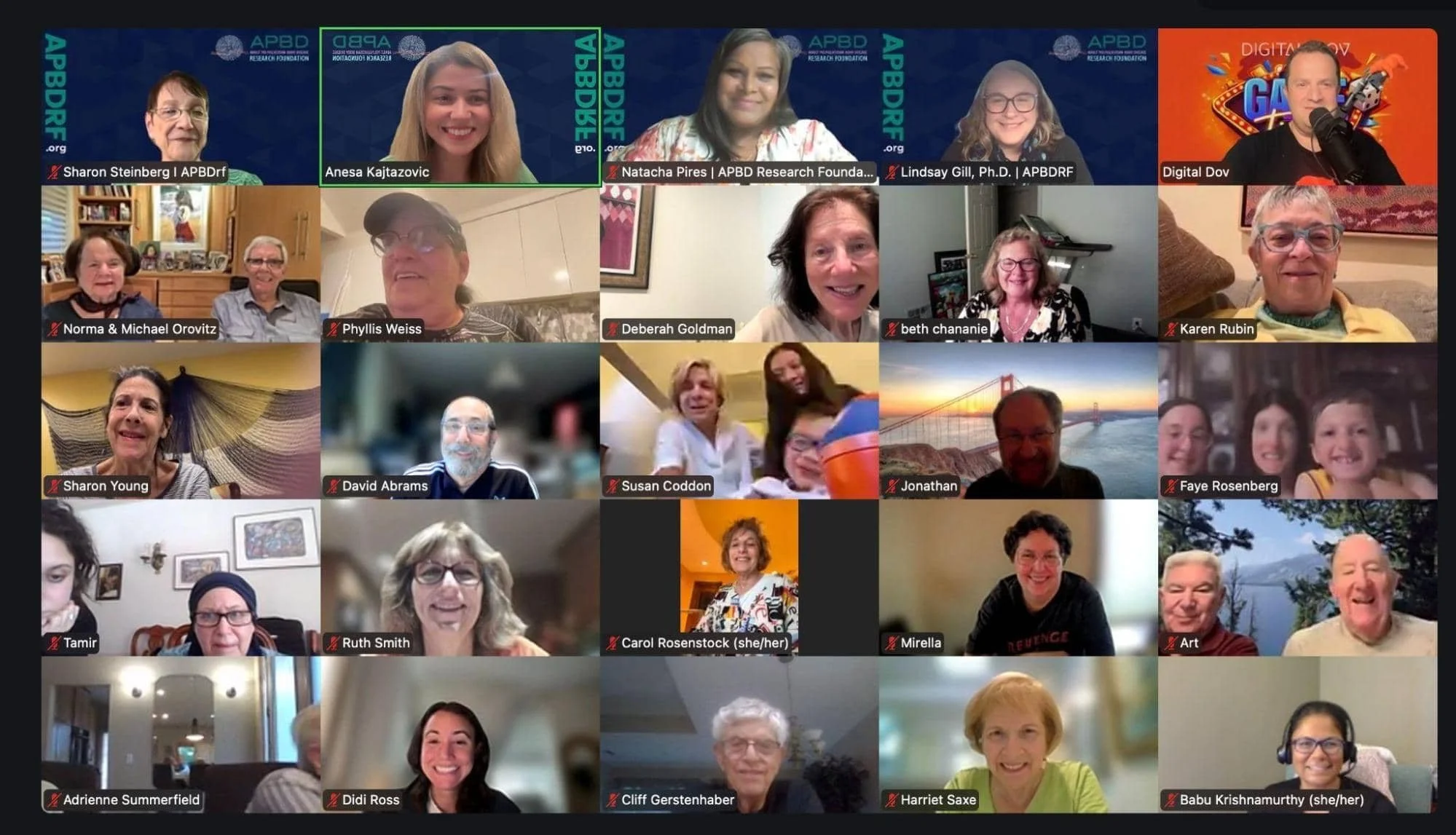 APBD Research Foundation Hosts Second Virtual Game Night