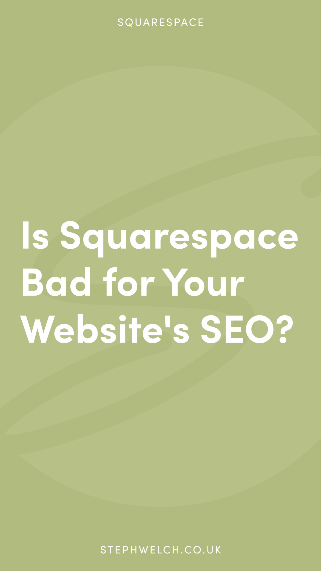 Is Squarespace Bad for Your Website's SEO?
