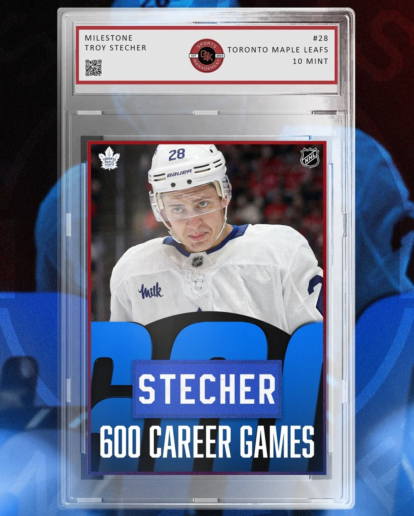 Whether it was Game 1 or Game 600, you've earned them all 👊 Congratulations to O2K client @troystecher on skating in his 600th career NHL game! Hard work always pays off!

#goleafsgo #mapleleafs #leafsforever