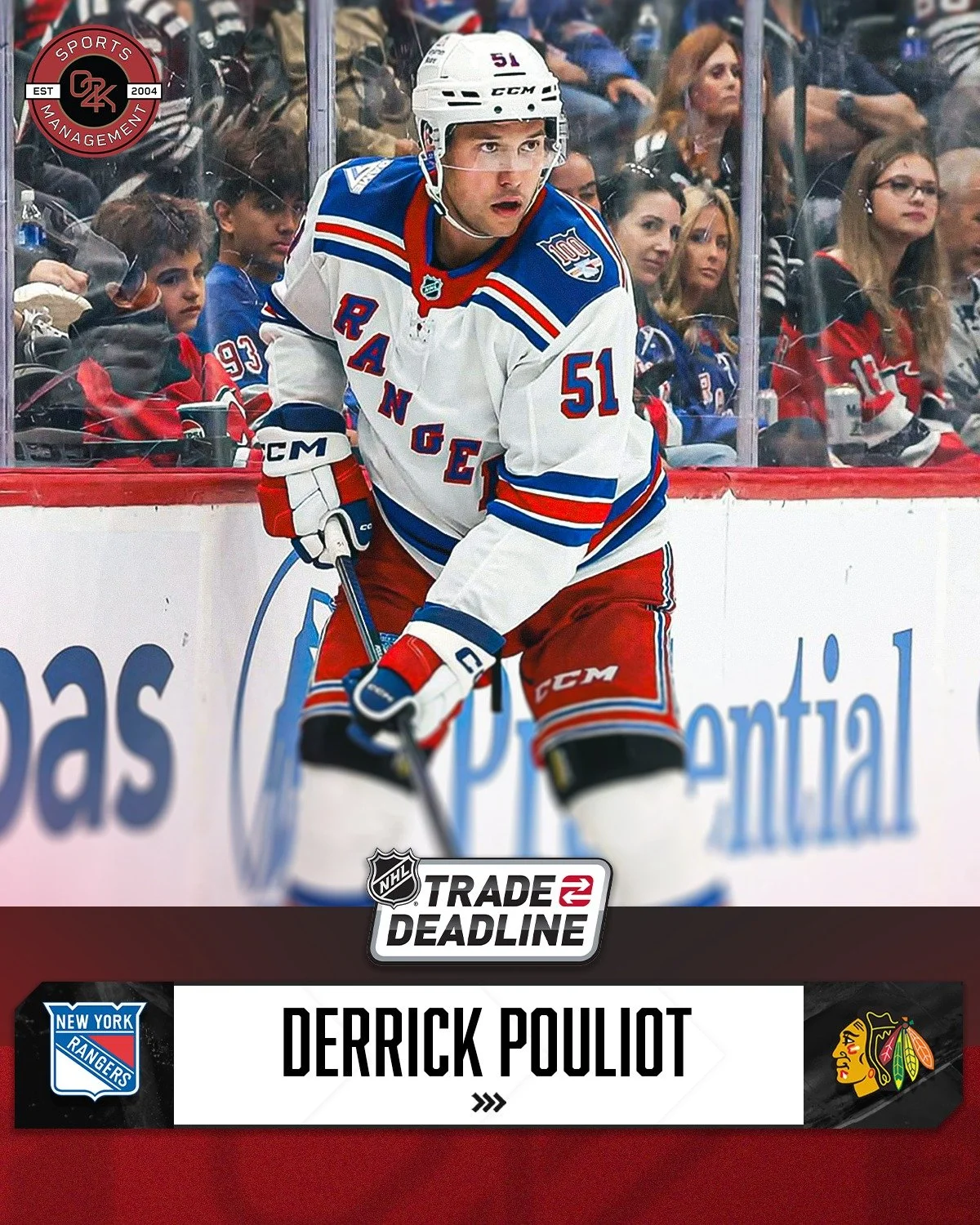 Derrick Pouliot @lordricky51 is headed to the Chicago Blackhawks. Best of luck, Derrick!