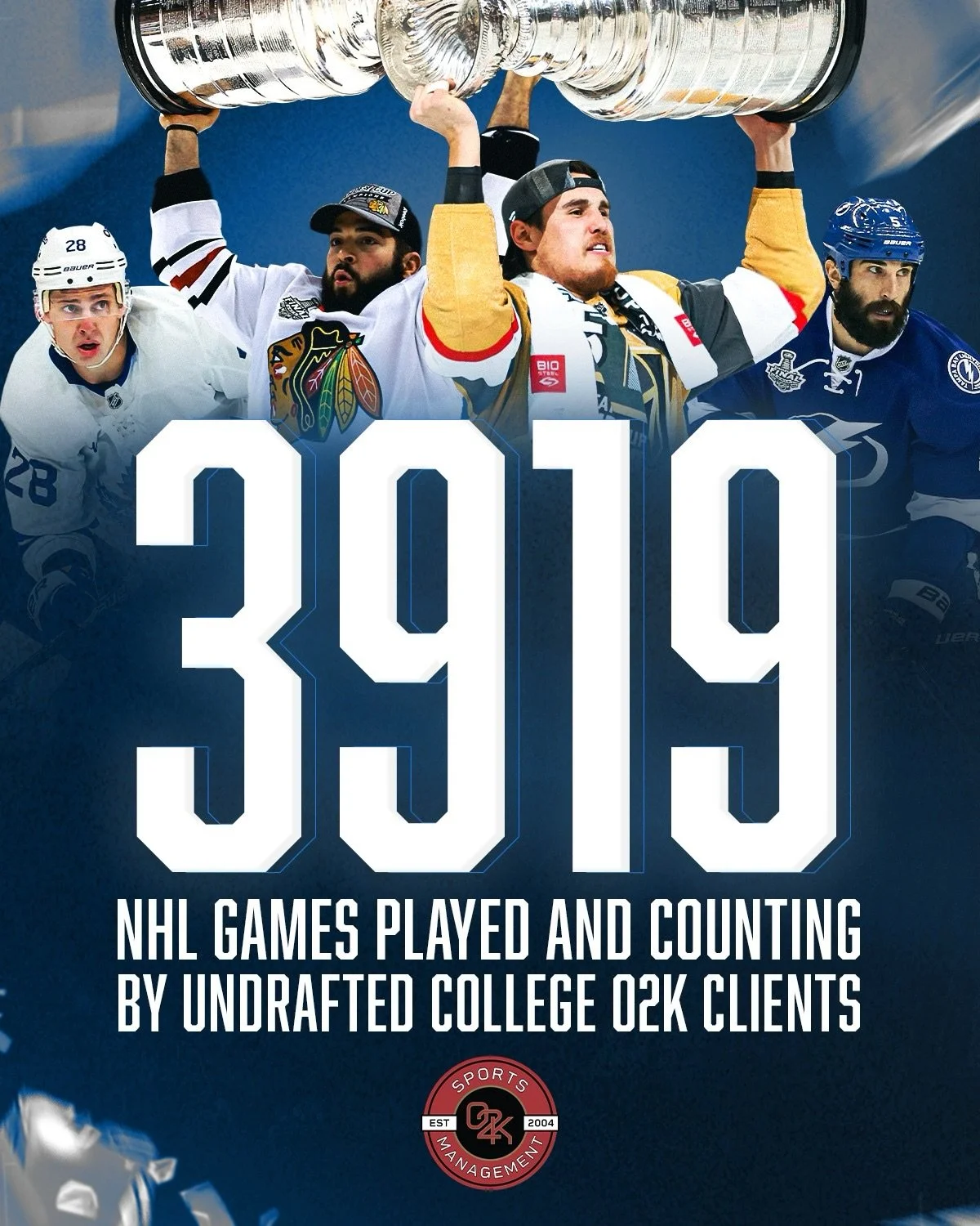 The path to the NHL isn't always traditional, and these guys know it best. As mentioned on 32 Thoughts by Elliotte Friedman we're proud to work with undrafted college free agents to help them reach their goal of playing in the @nhl and chasing their 