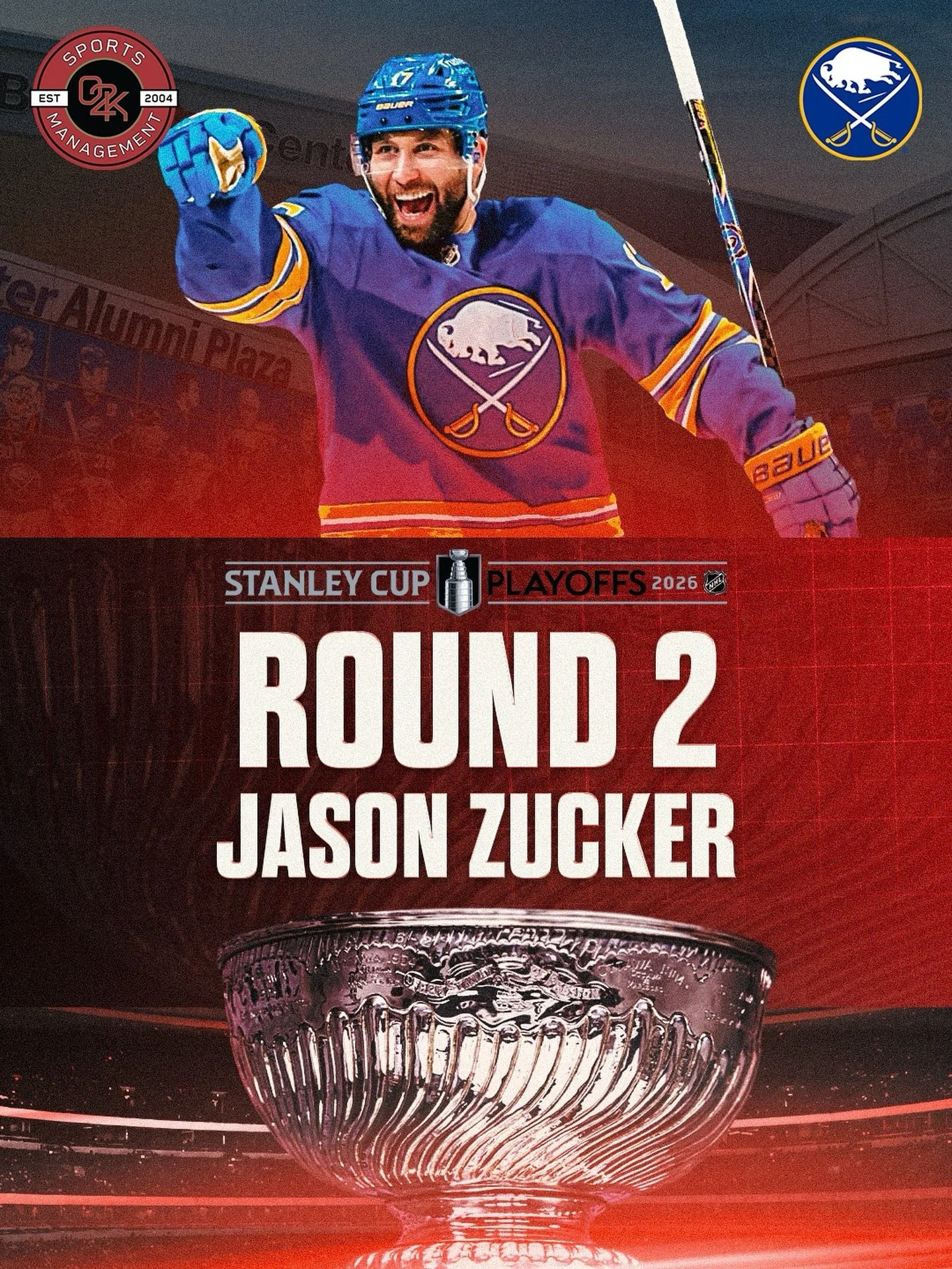 The dream continues! O2K client Jason Zucker and the Buffalo Sabres punch their ticket to round two as they take down Boston!
#Sabres #Buffalo #nhl #playoffs @jason_zucker16