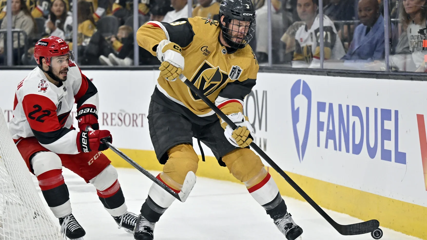 McNabb's 'incredible' return provides emotional lift for Golden Knights in Game 3 win