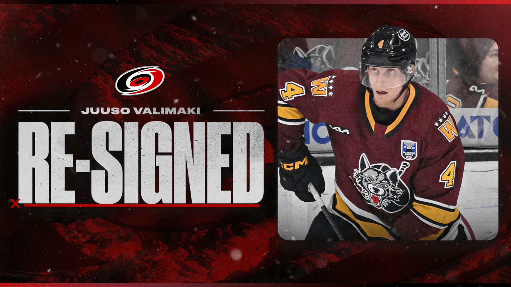 Canes Sign Juuso Välimäki To One-Year Contract