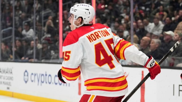 Flames sign forward Sam Morton to one-year deal