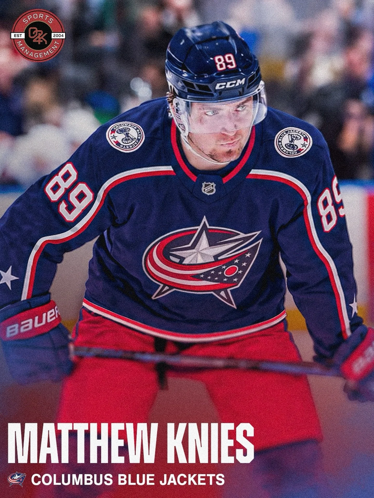 A Monday move sees O2K client Matthew Knies get some new threads as he heads to the Columbus Blue Jackets! Best of luck in Columbus this season, Matthew!

#CBJ #columbusbluejackets #bluejackets