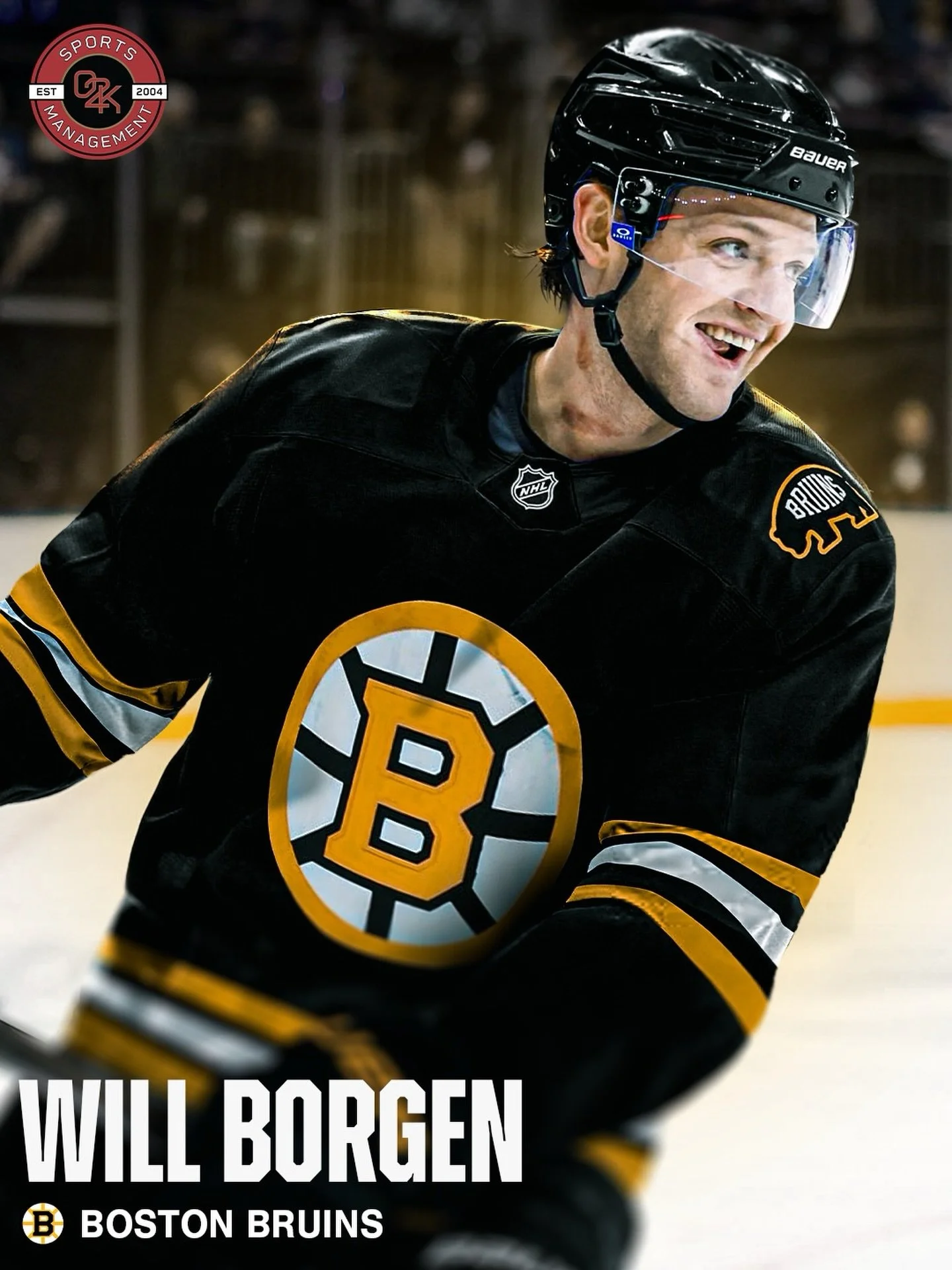 New threads for @willborgen 🐻 O2K client Will Borgen joins the Boston Bruins this season following a trade from the New York Rangers!

#nhlbruins NHL Free Agency @nhlbruins Hockey Jersey swap