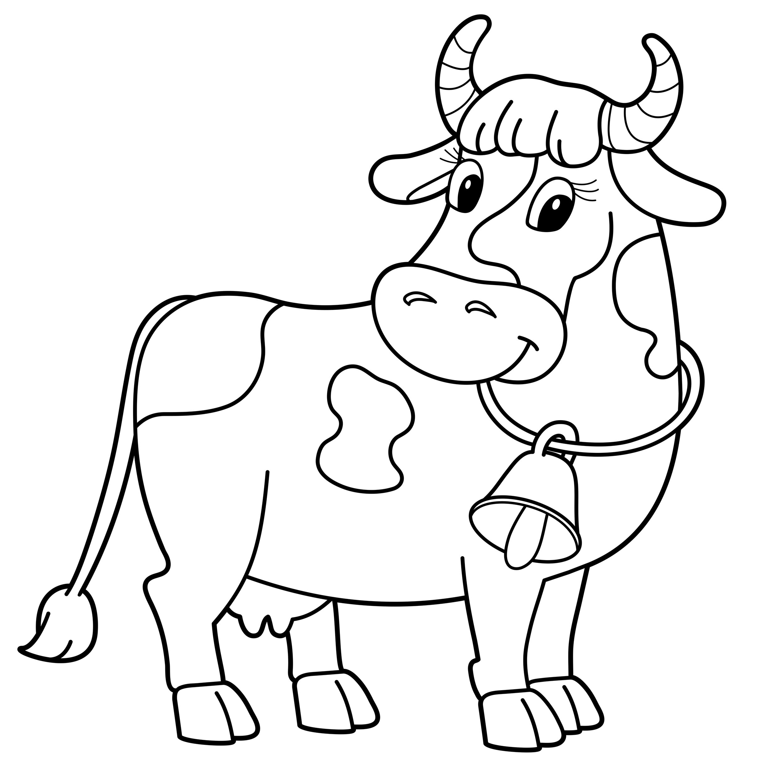 Coloring Pages of Animals — Happies