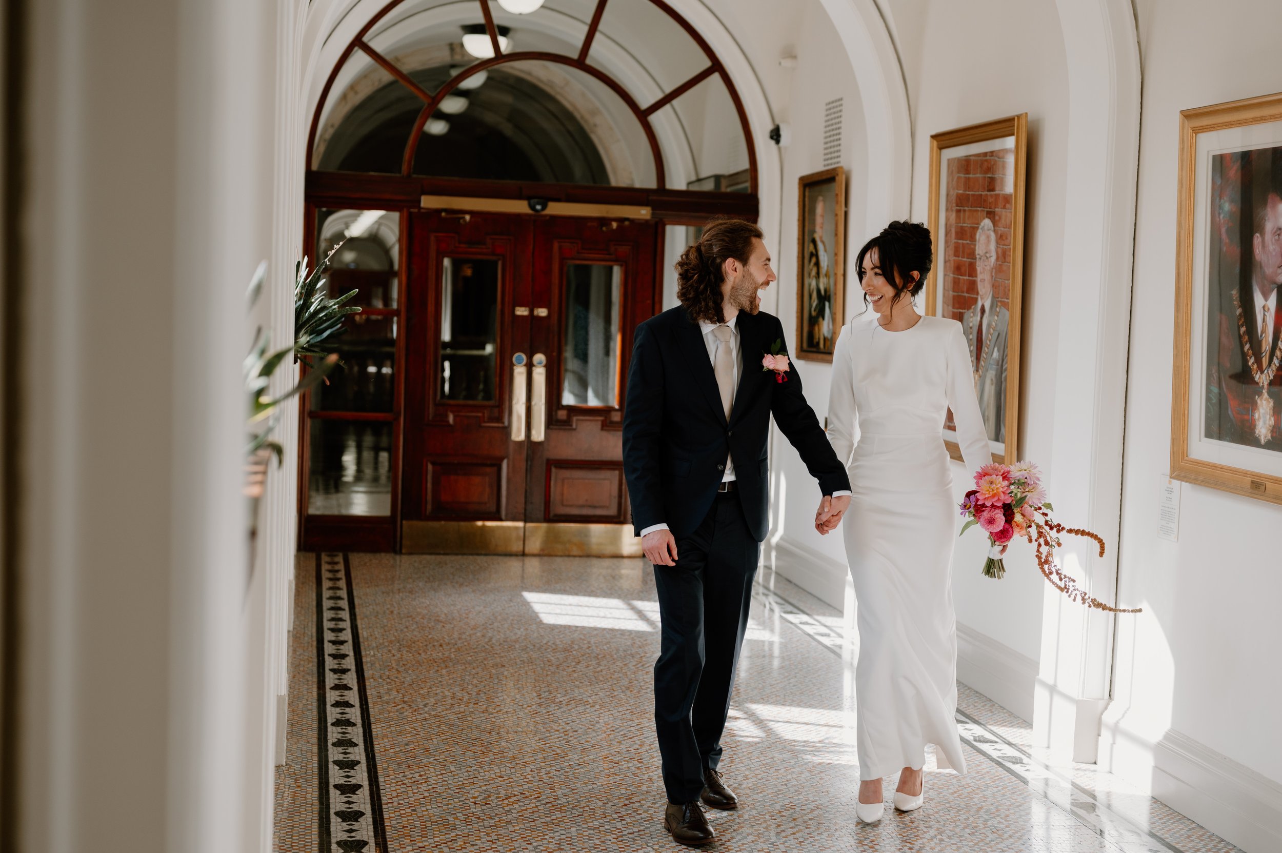 Belfast City Hall Wedding - cafe parisien