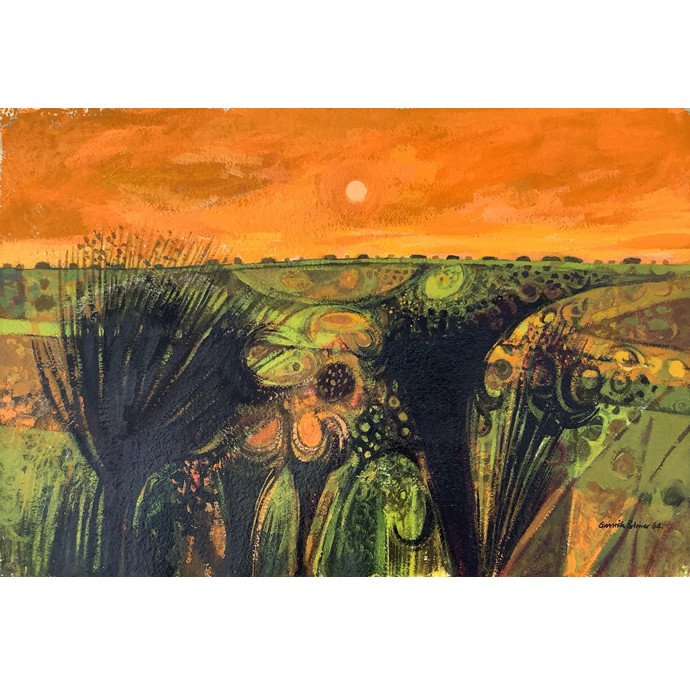 Garrick Palmer Landscape with Orange Sky.jpg