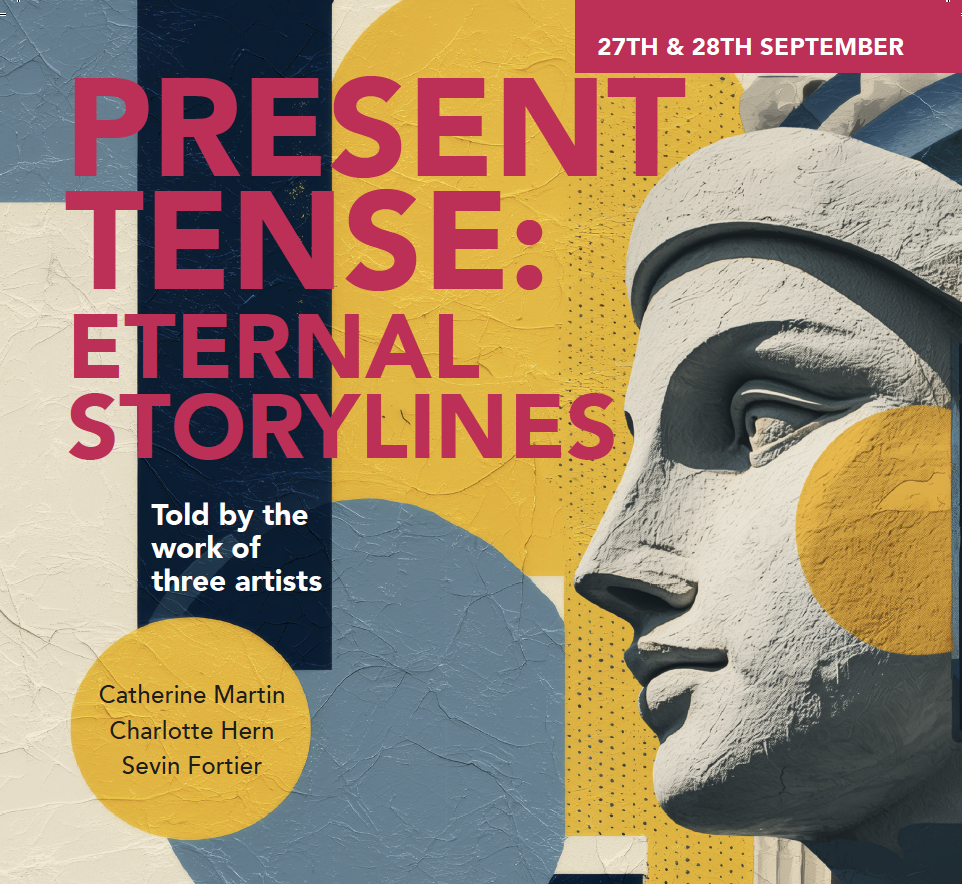 Present Tense: Eternal storylines told by the work of three artists.
