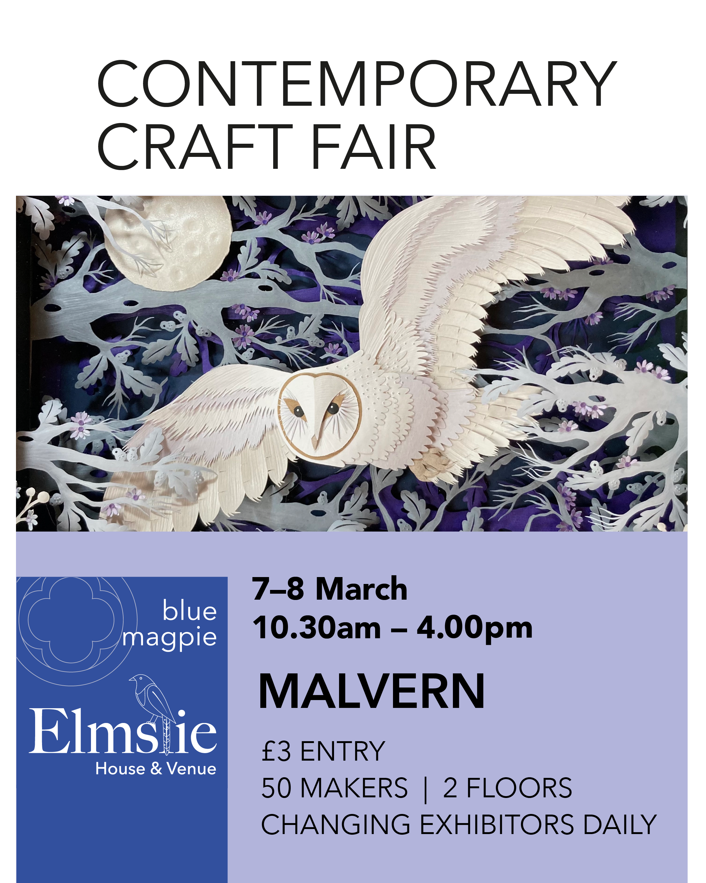 Blue Magpie Contemporary Craft Fair