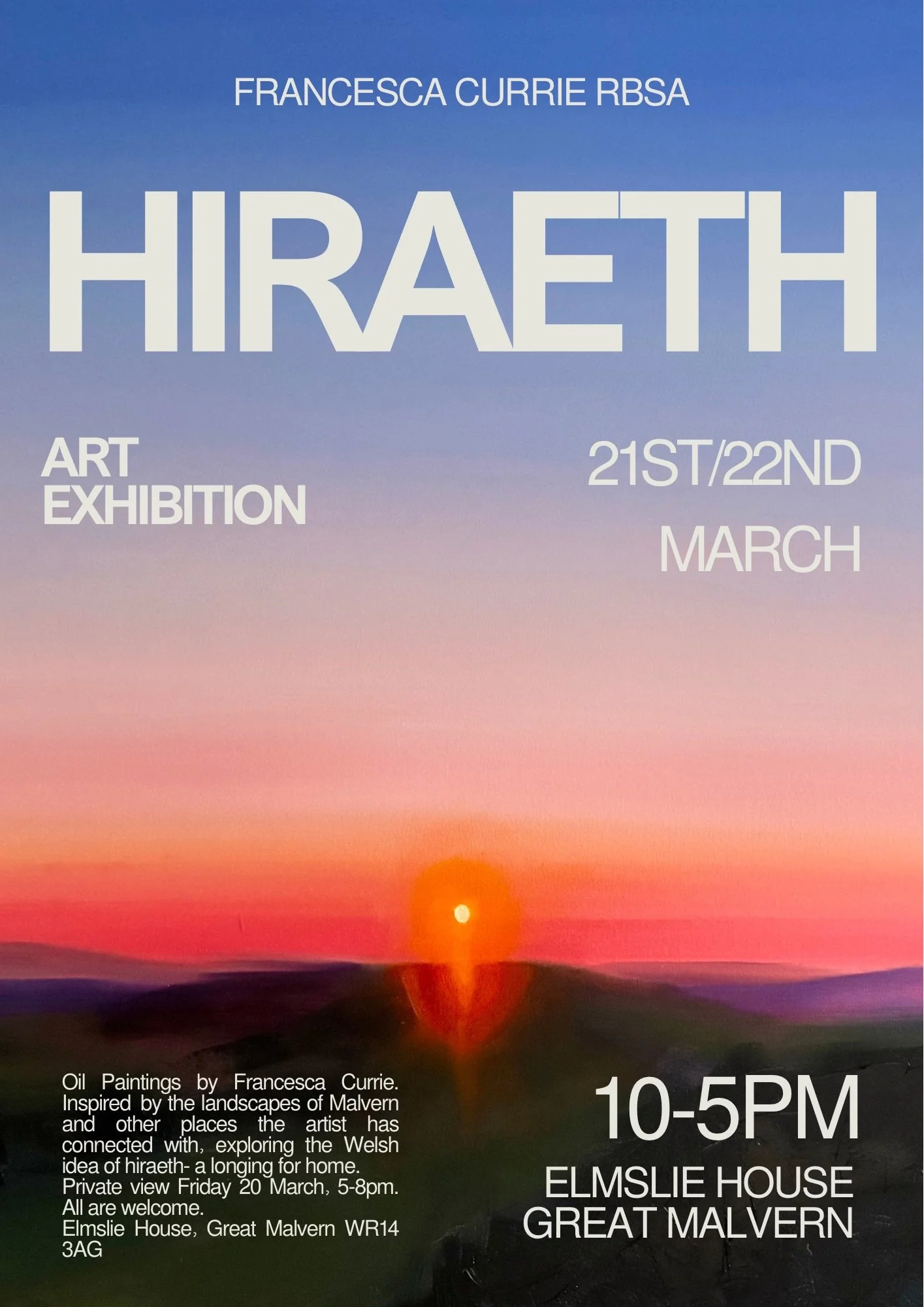 Hiraeth: New Malvern Landscapes 