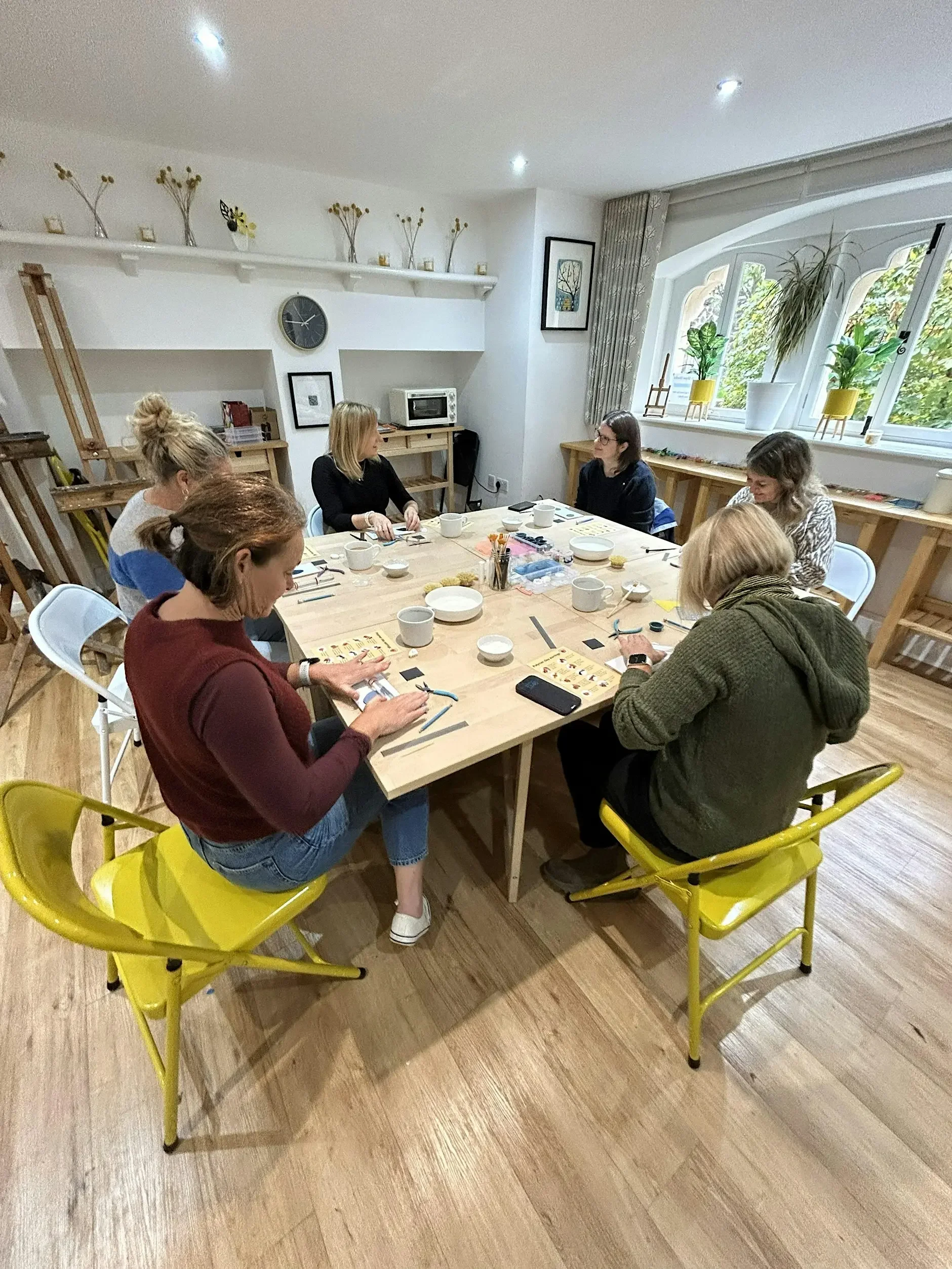 Stitching Peggy: Polymar Clay Earrings Workshop