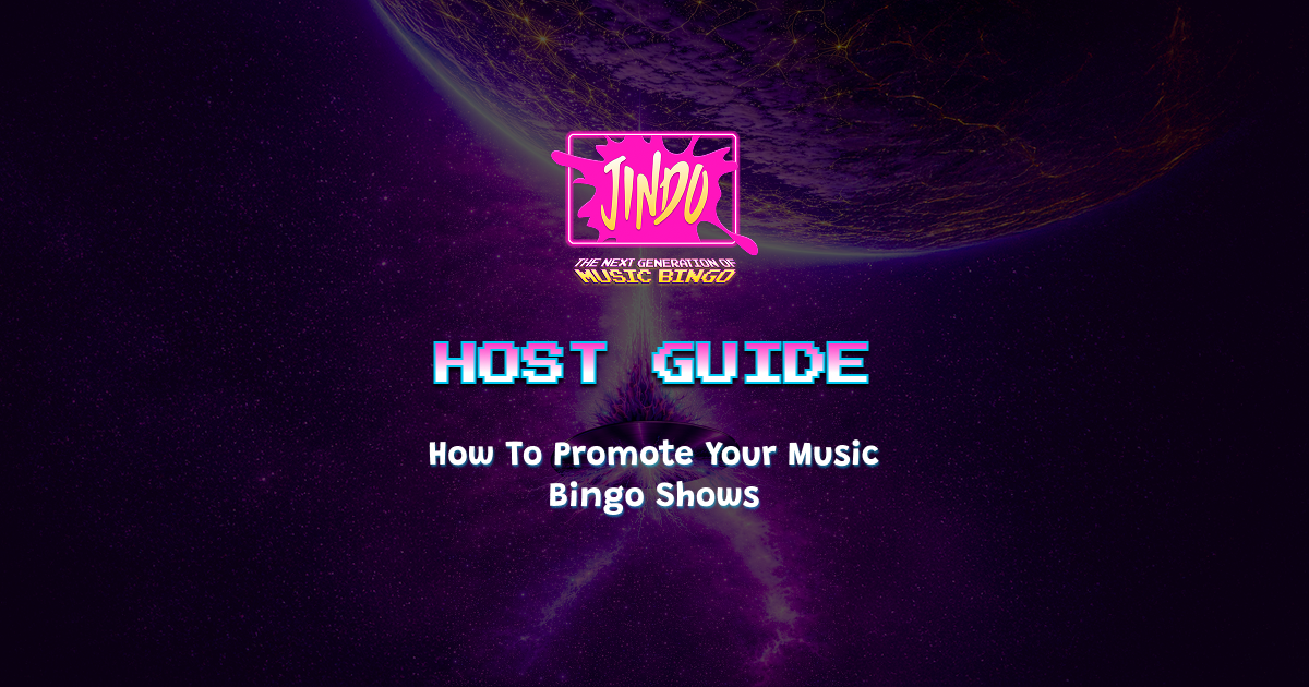 How to Promote Your Jindo Music Bingo Shows