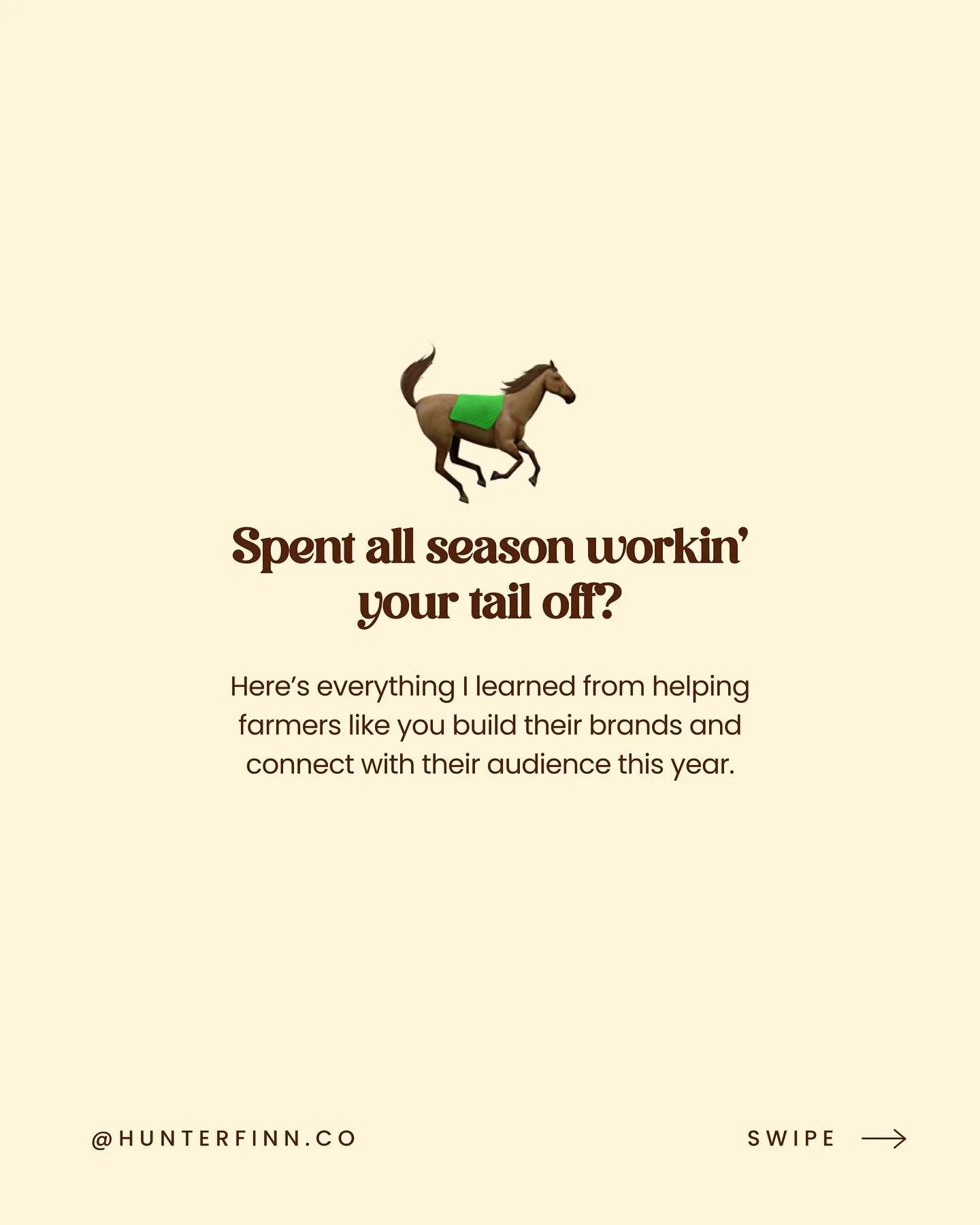 Now that the frost has come, we&rsquo;re getting closer to that elusive &lsquo;off-season&rsquo; everyone talks about. 

You know who loves the concept of the &lsquo;off-season&rsquo;? Summer you. 

Think of how many things you put on your mental to-