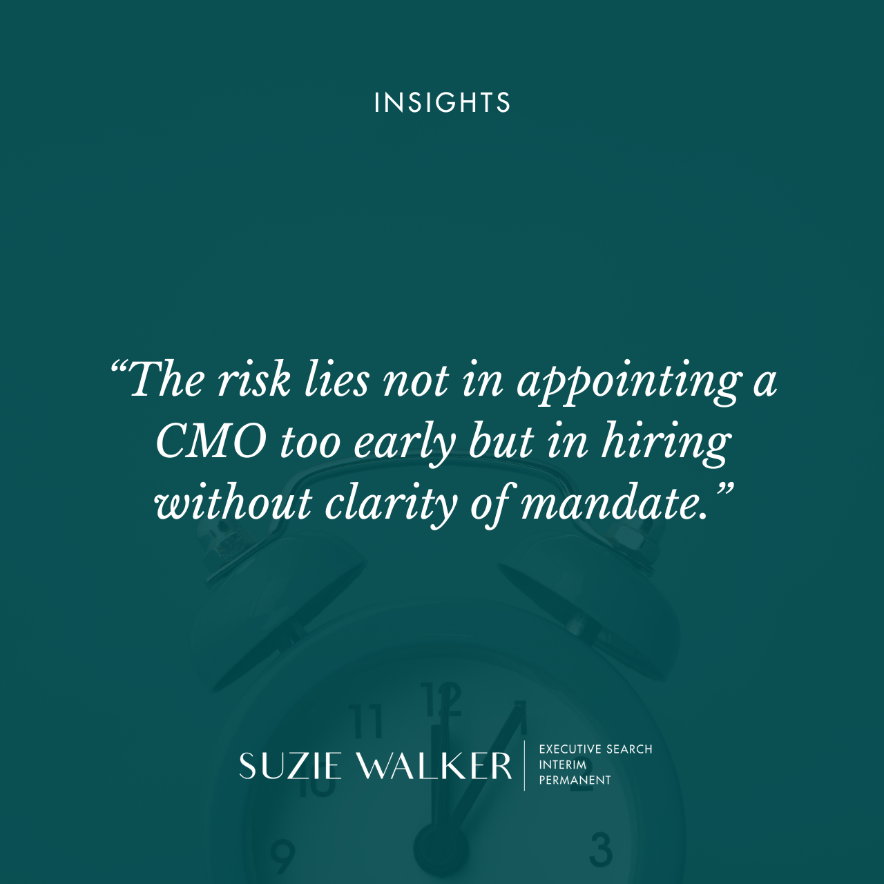 When Is the Right Time to Appoint a Chief Marketing Officer?