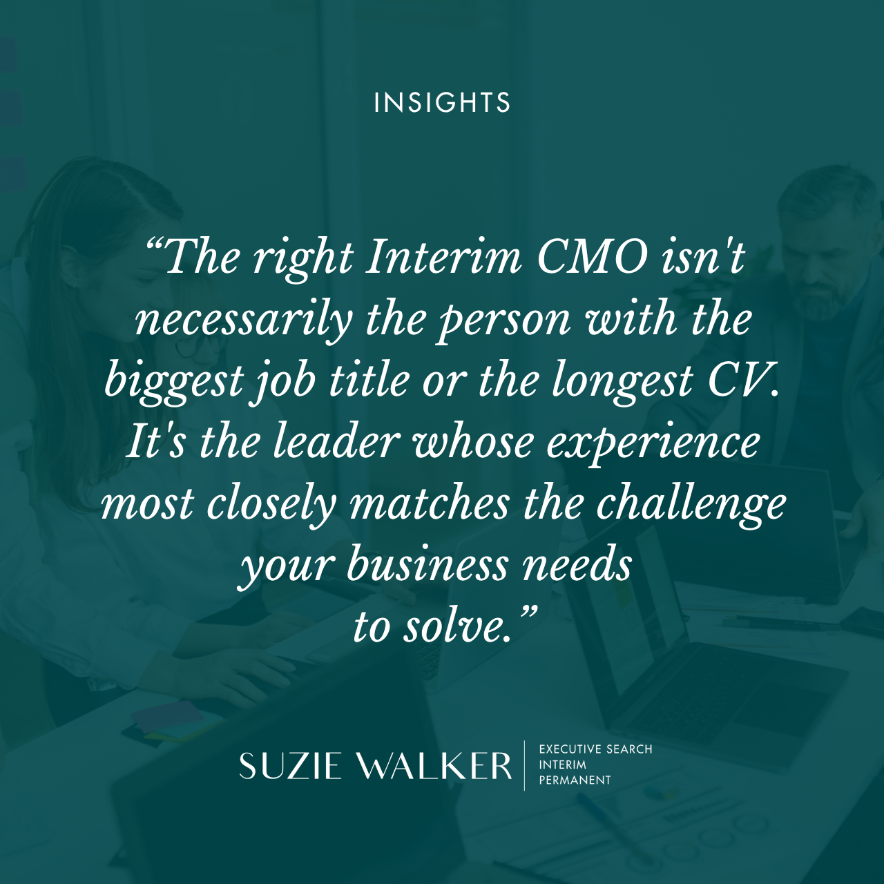 How do you choose the right Interim CMO?