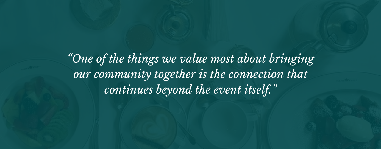 Pictured: pull out quote from main article | Inside our September gatherings for senior marketing leaders