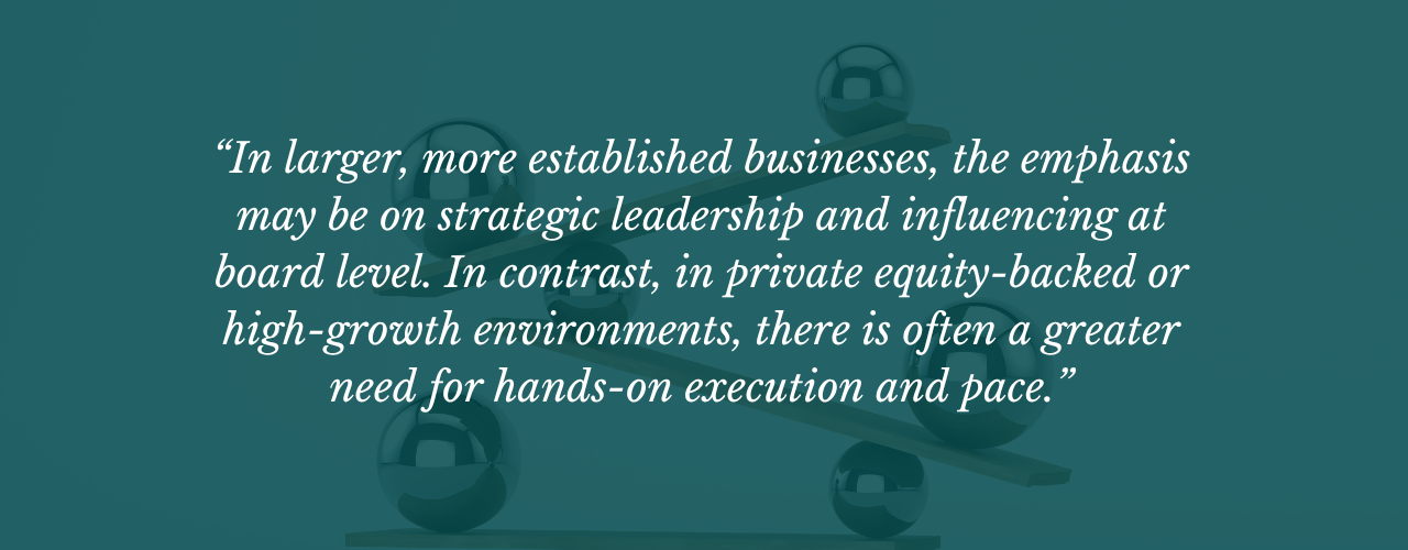 Pictured: pull out quote from article | Balancing strategy and execution in senior marketing roles