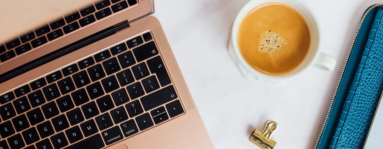 Pictured: workspace flat lay | Inside the Executive Search Process: From Brief to Placement | Suzie Walker Executive Search