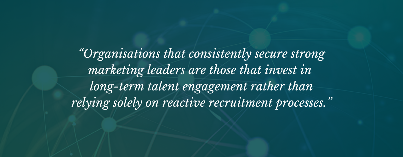 Pictured: pull-out quote from main article | How to Build a Robust Candidate Pipeline for Marketing Leaders