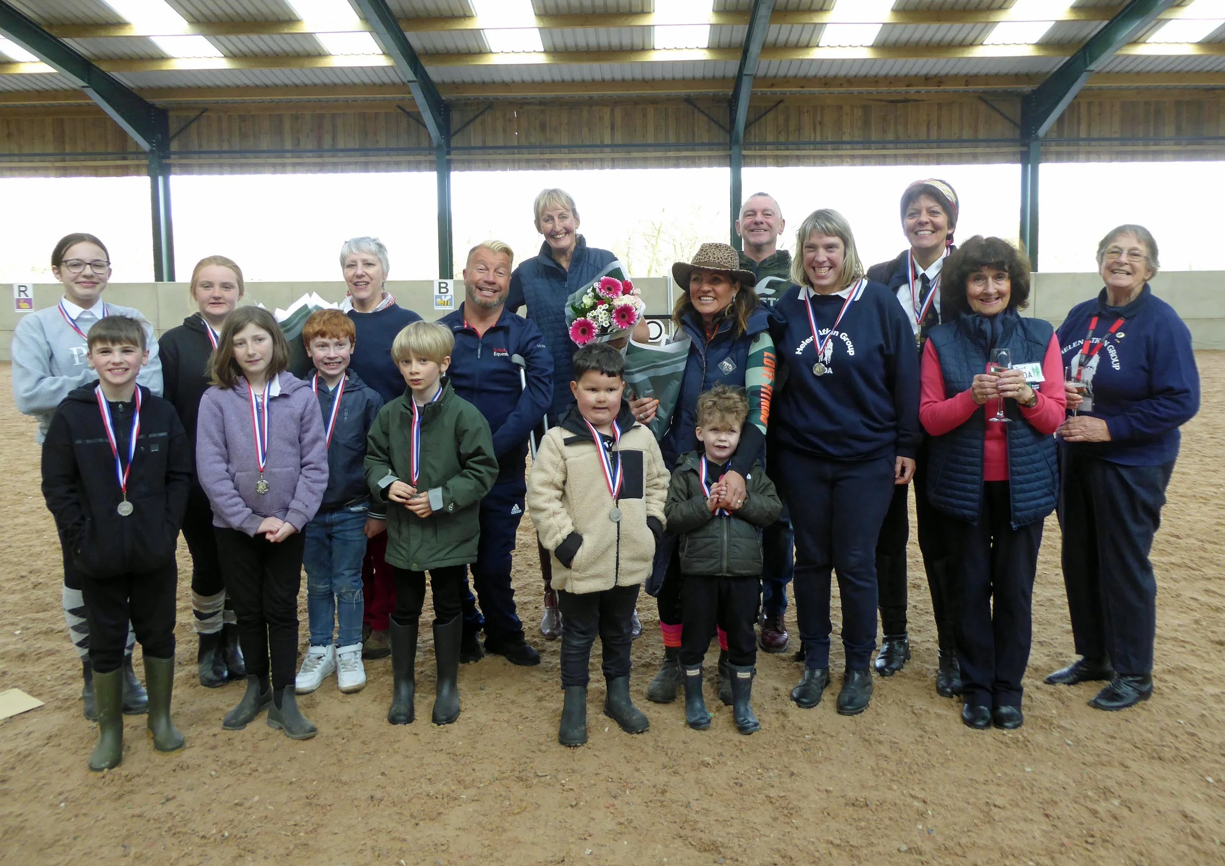 Paralympian Lee Pearson to open £180,000 covered arena for Helen Atkin RDA Disabled Riders!
