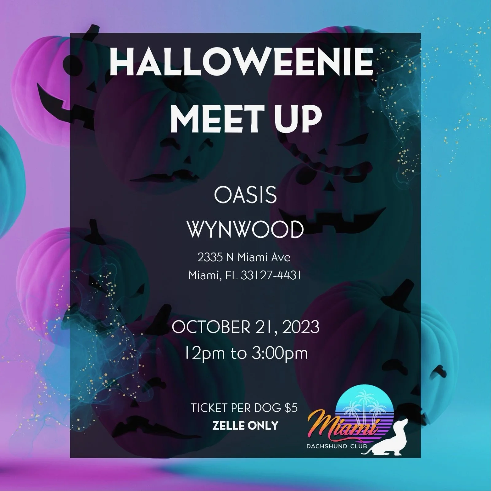 Halloweenie Meet Up @ Oasis Wynwood