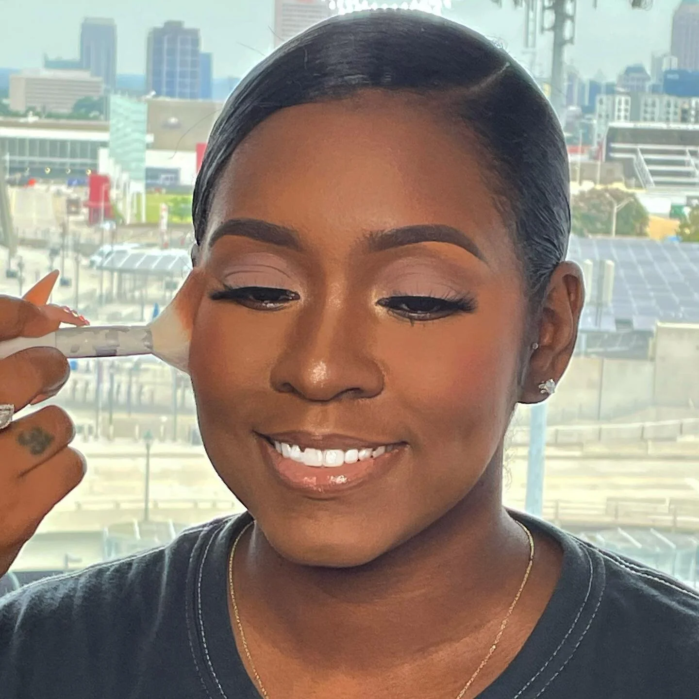 Bridesmaids makeup by me 💕💁🏽&zwj;♀️
