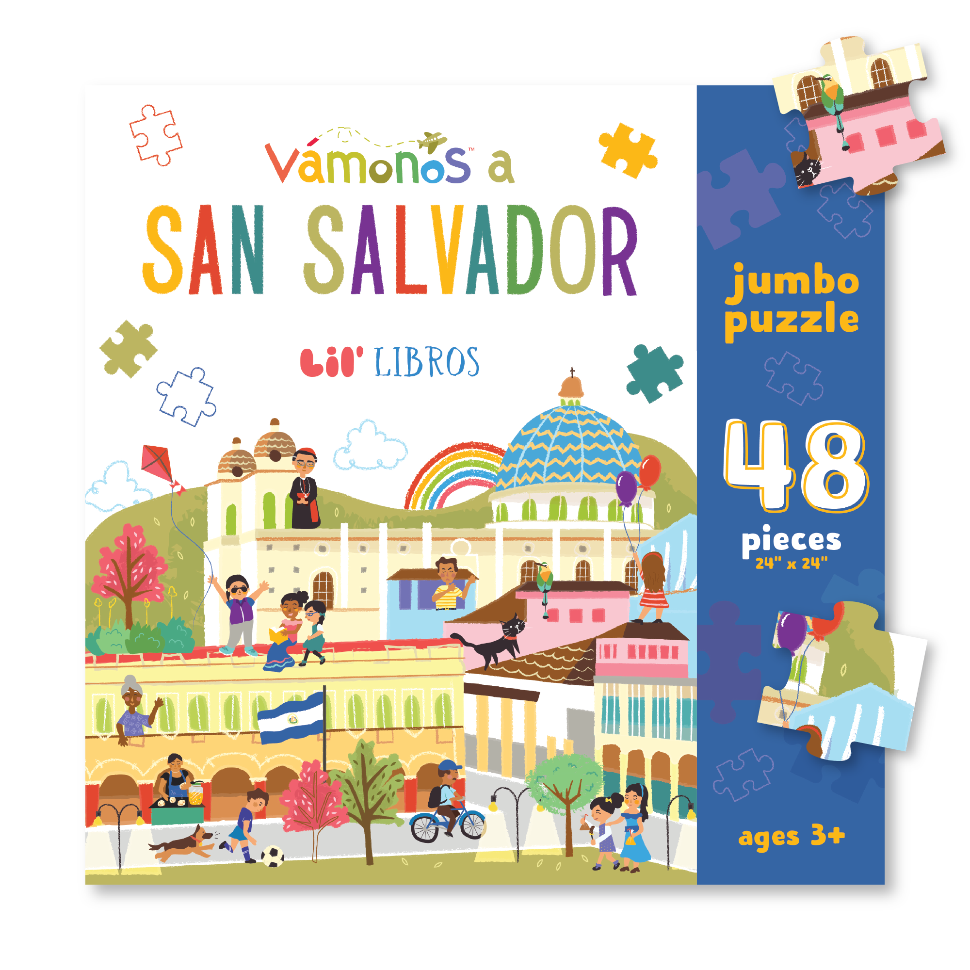 VÁMONOS: San Salvador Jumbo Puzzle
