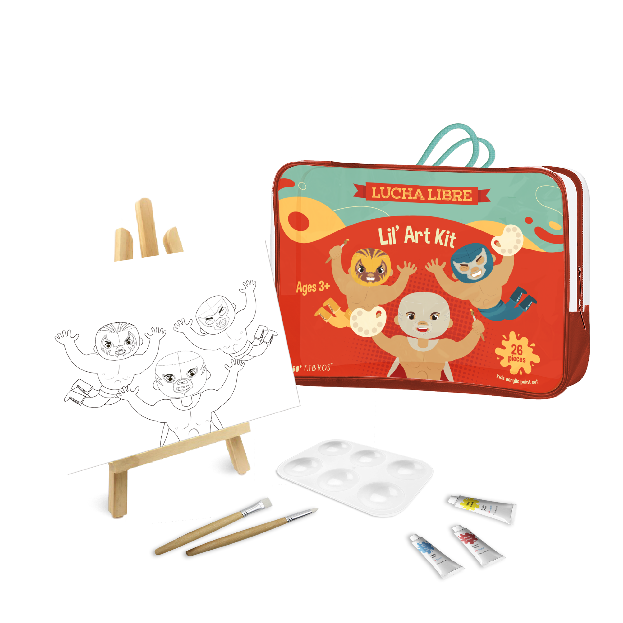 Lil' Lucha Libre Art Kit