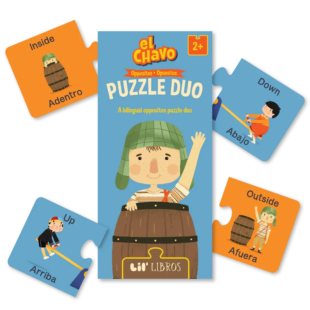 El Chavo: Opposites / Opuestos Puzzle Duo