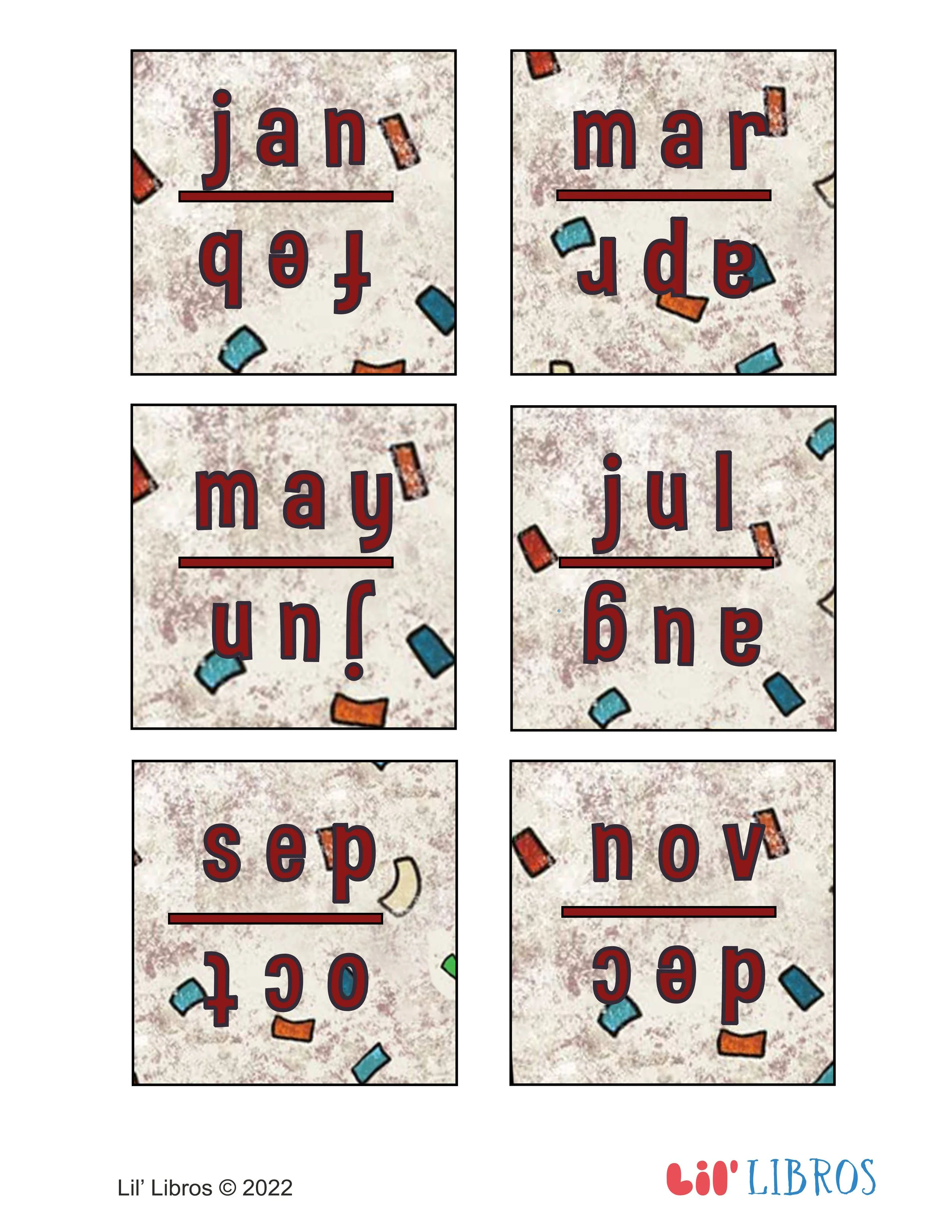 Image of month template