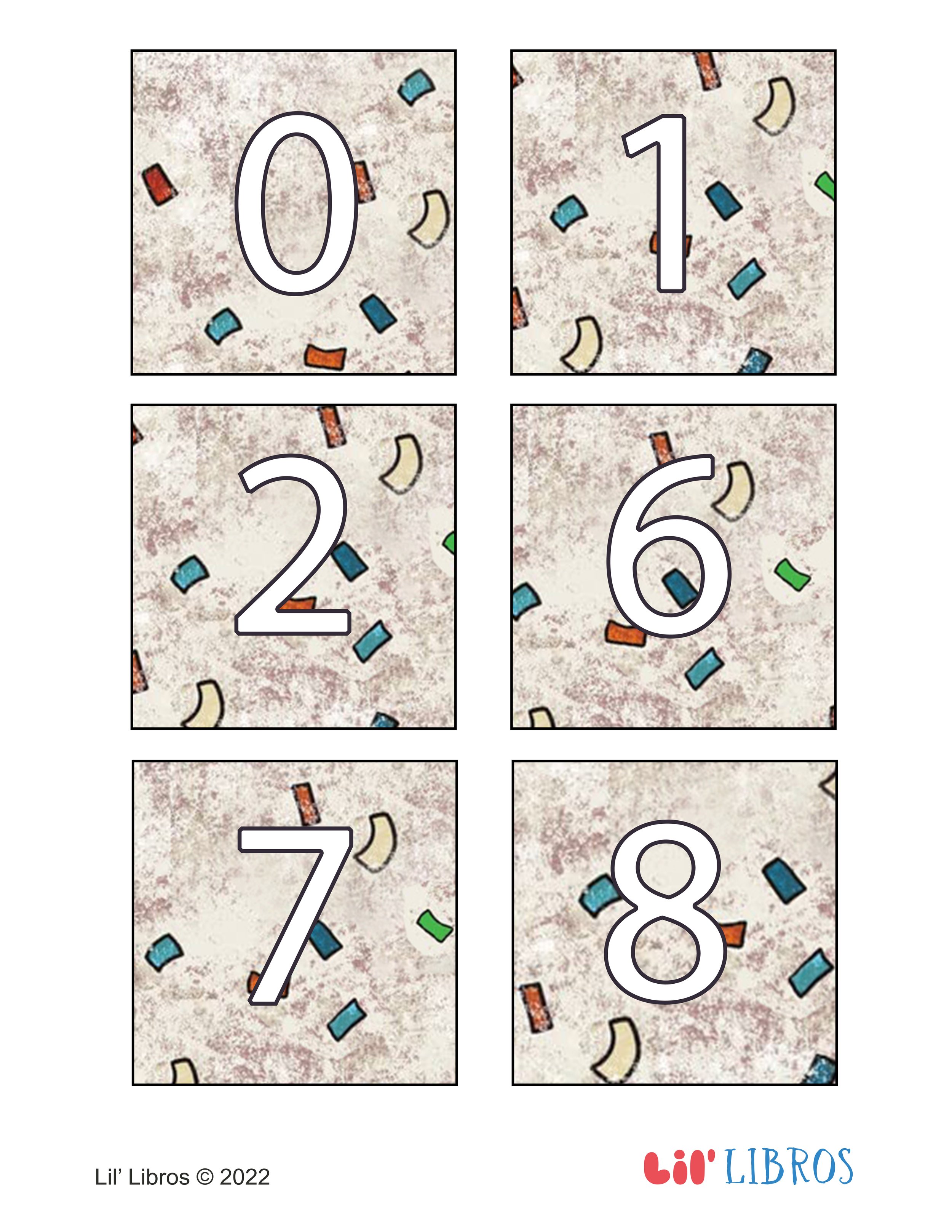 Image of number template 2