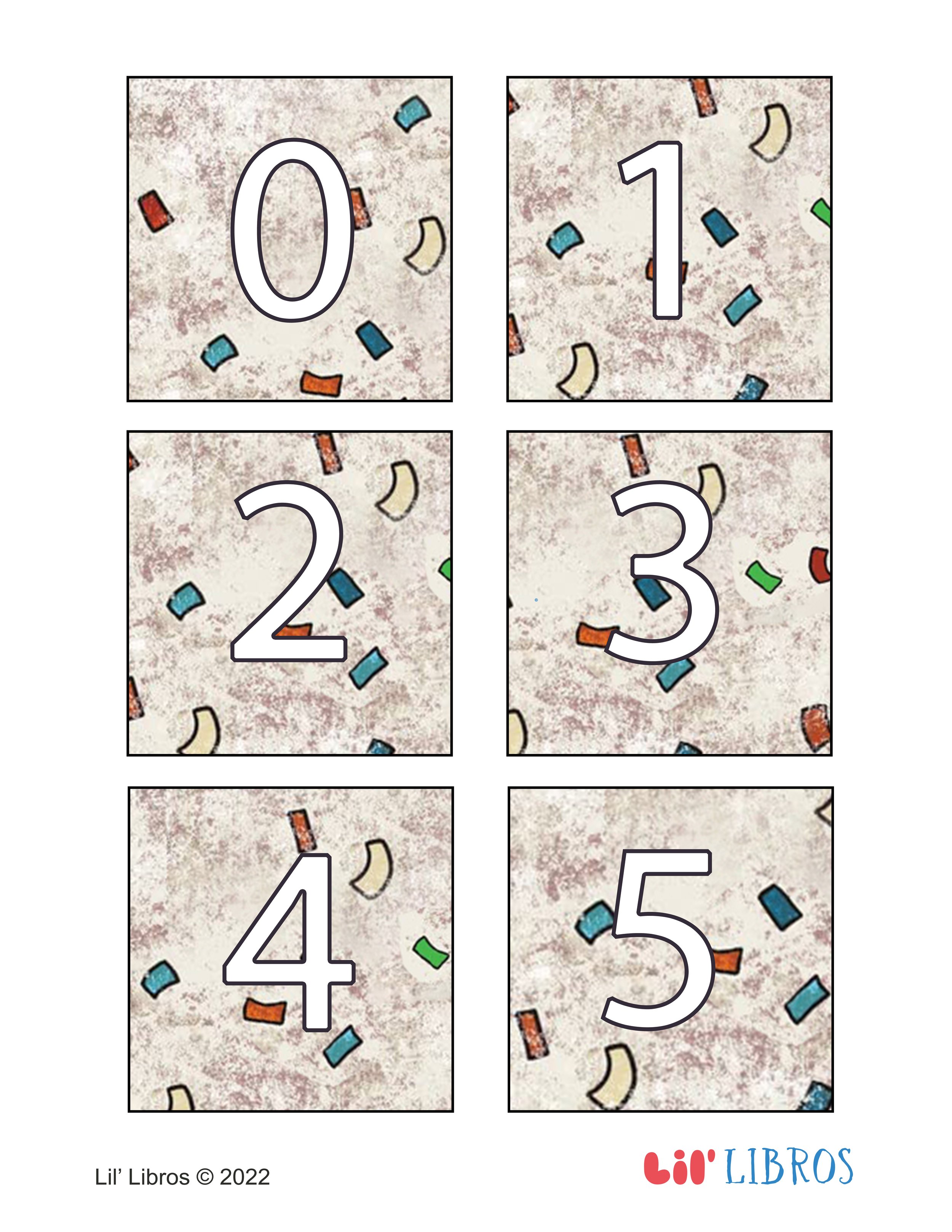 Image of number template 1