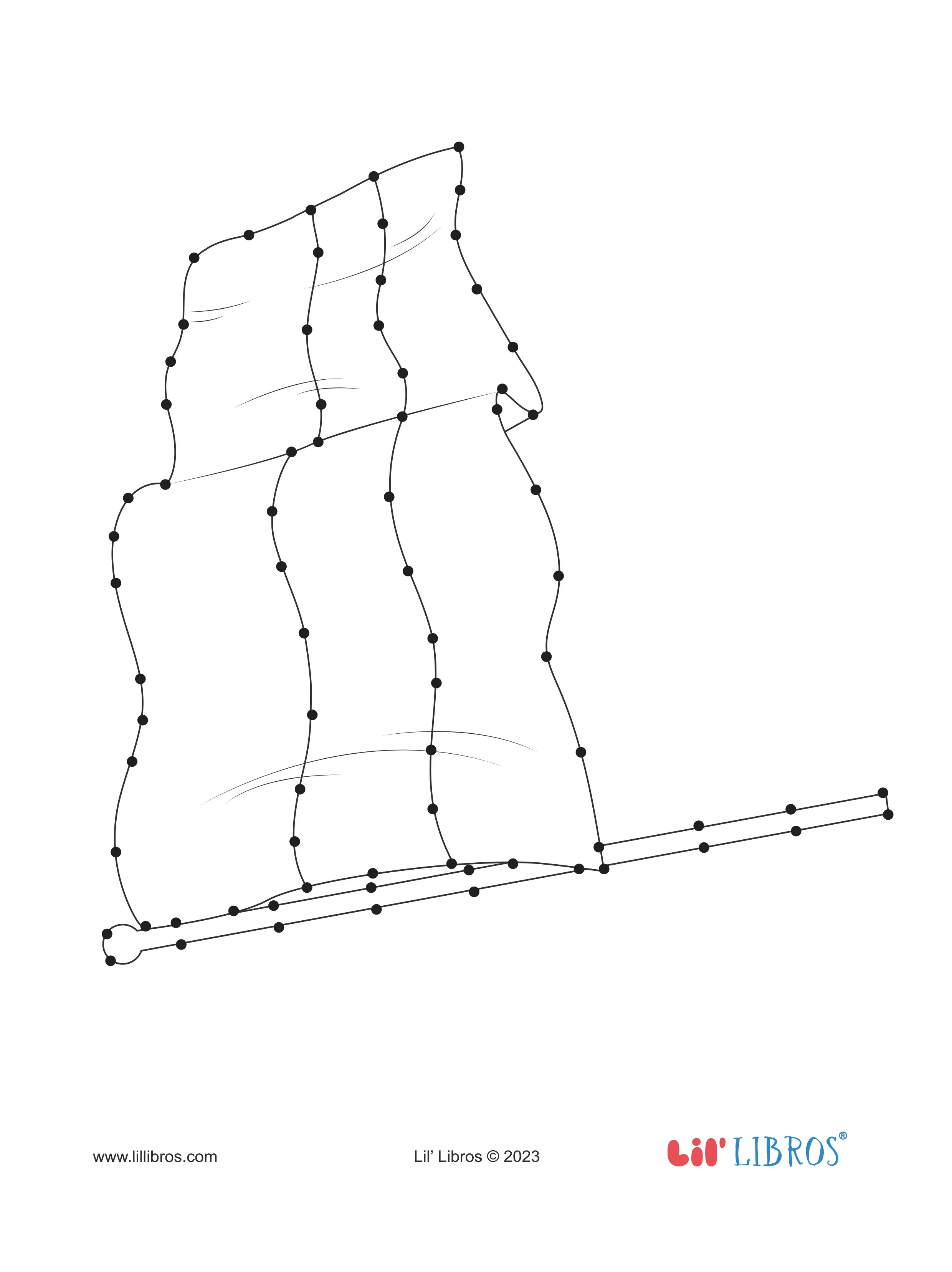 image of la pola flag template