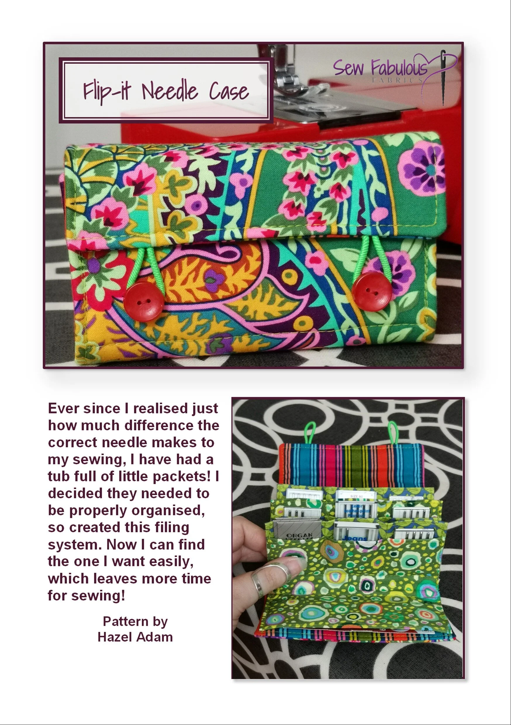 The Flip-it Needle Case PDF Pattern
