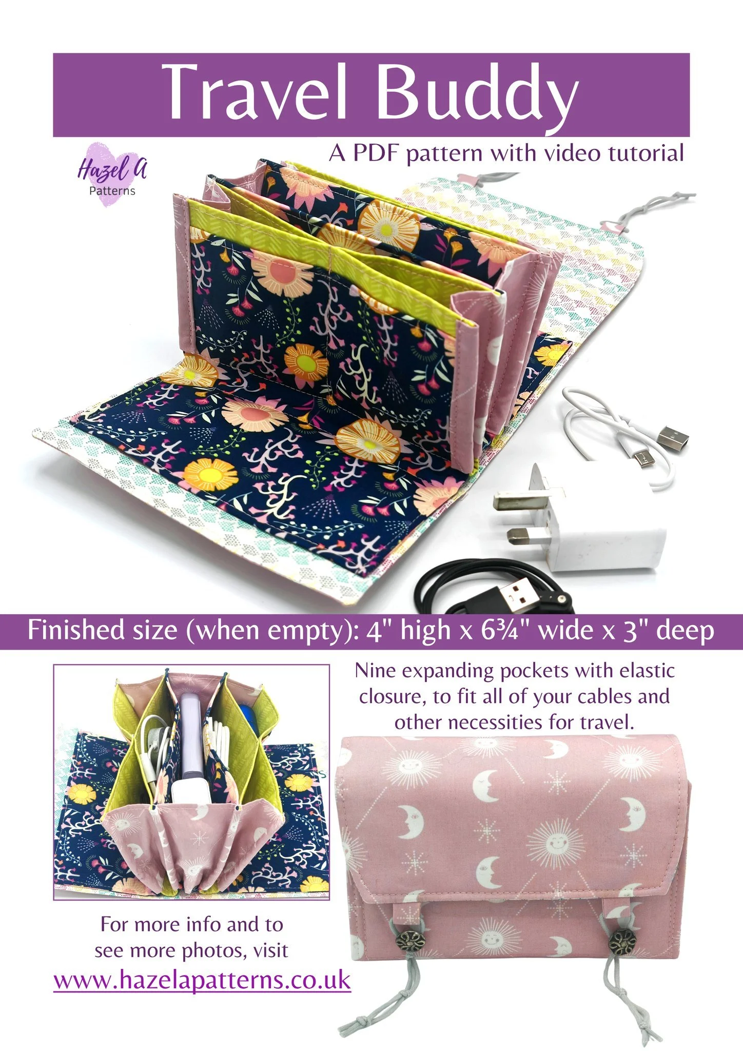 My latest pattern has a video to follow along with too! Use the QR code to see it on YouTube.