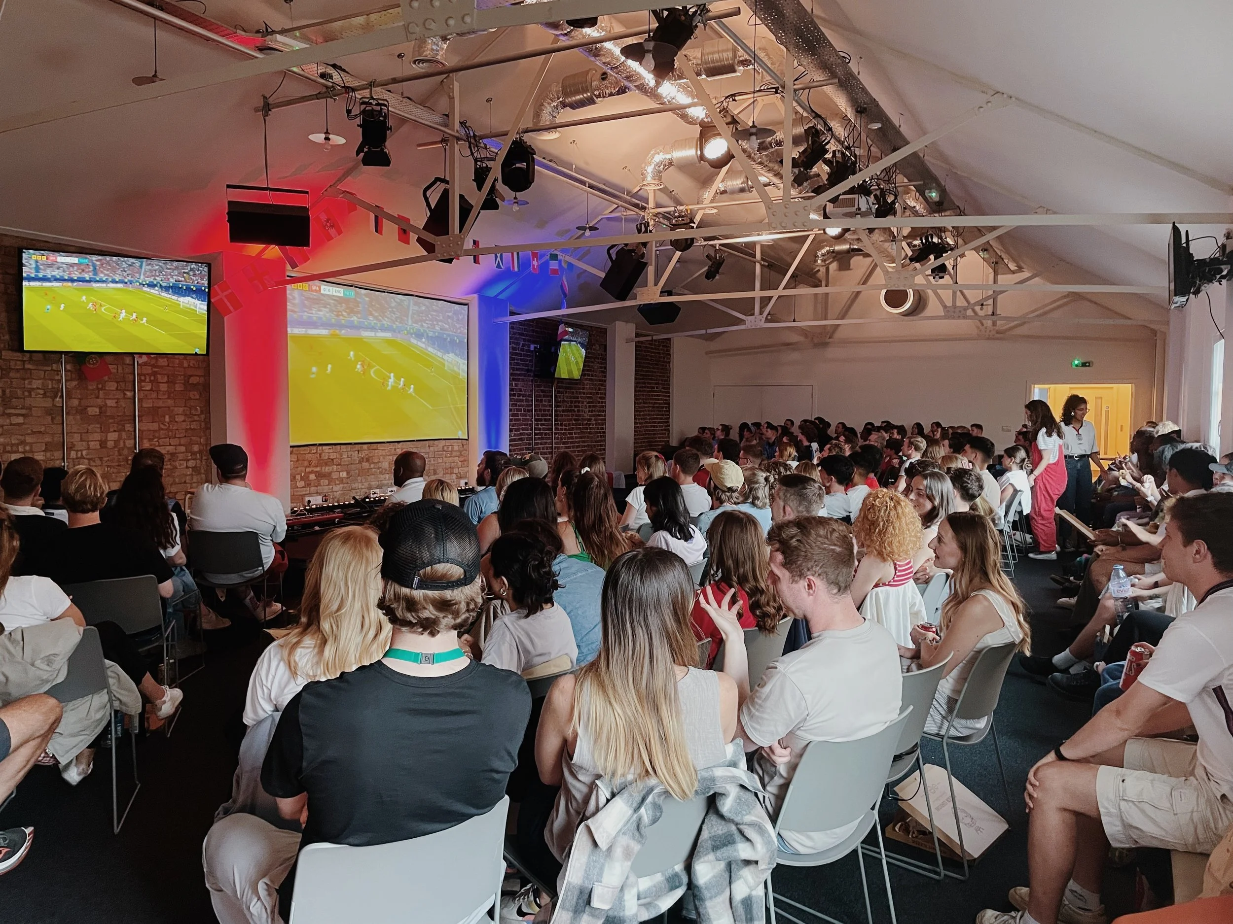 Footie screening!.JPG
