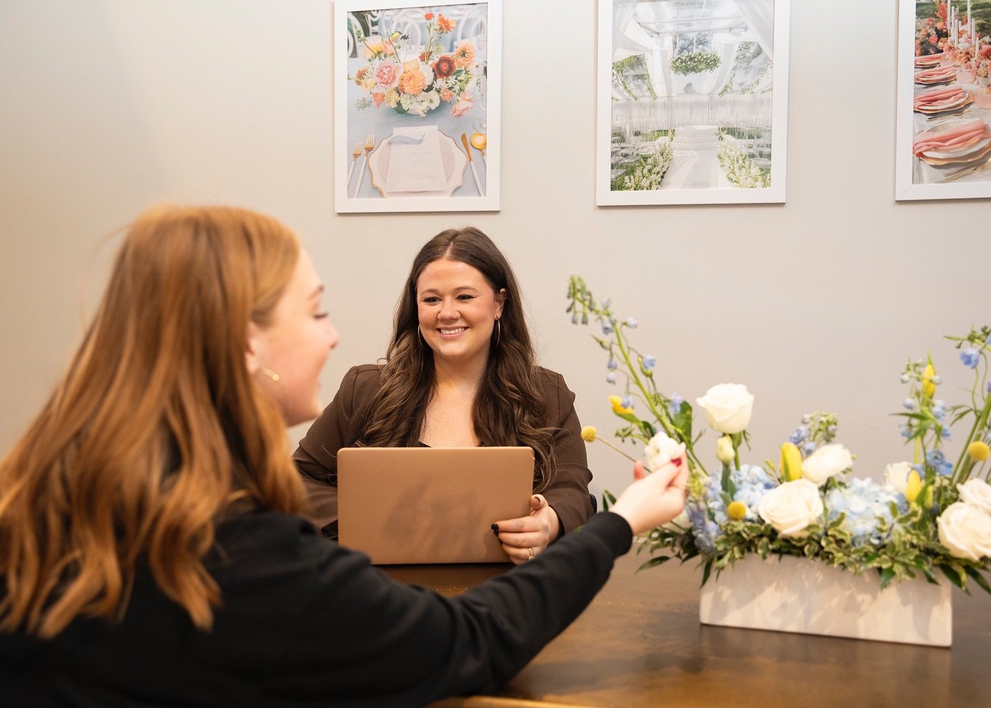 At Bouquet, we cherish personal touch. That&rsquo;s why we offer exclusive, in-person meetings for all full-service brides. These intimate sessions are more than consultations &mdash; they&rsquo;re opportunities to connect, to understand your dreams,