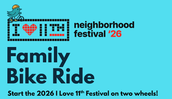 I Love 11th Family Bike Ride