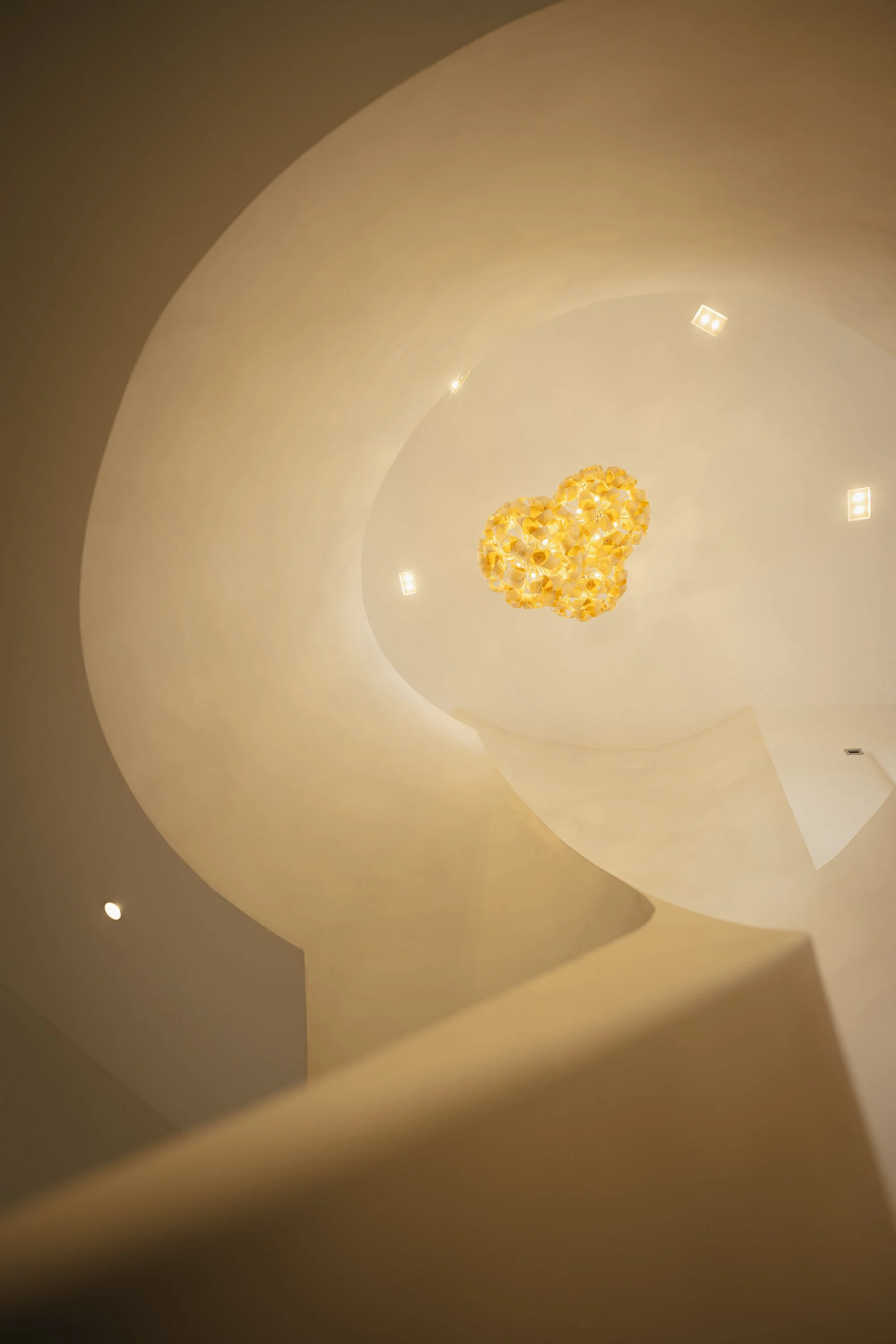 view from bottom of stairs tom raffield.jpg