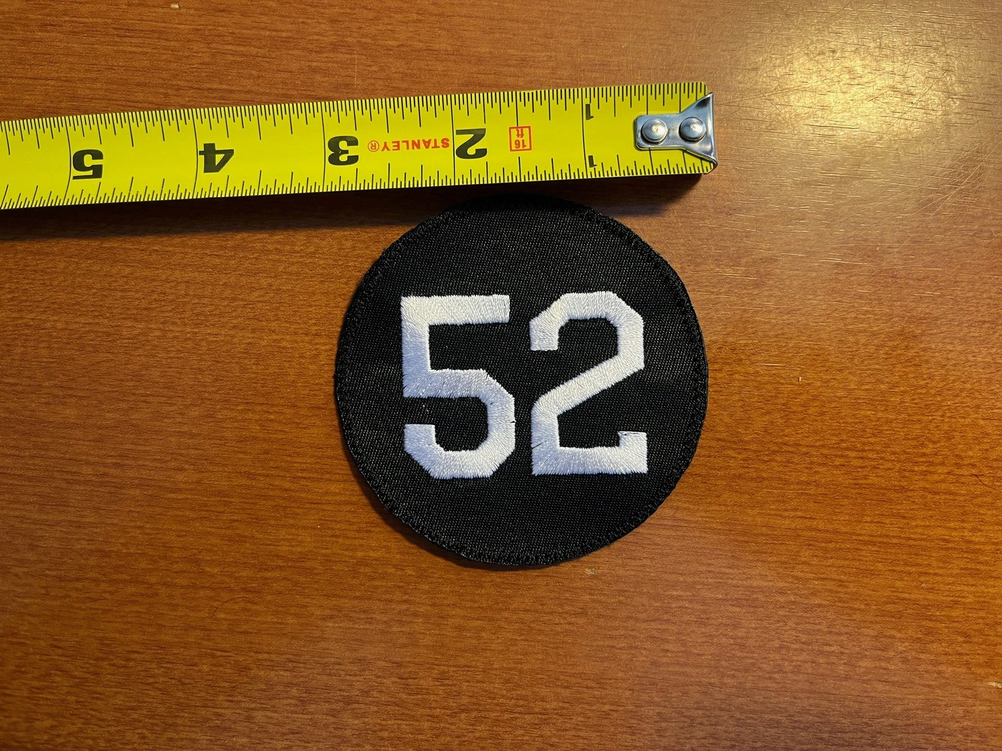 Player death memorials are rarely sold by the teams. Reproductions are often sold on eBay and are inexact. This was for a 1993 Dodgers jersey restoration (Tim Crews patch)