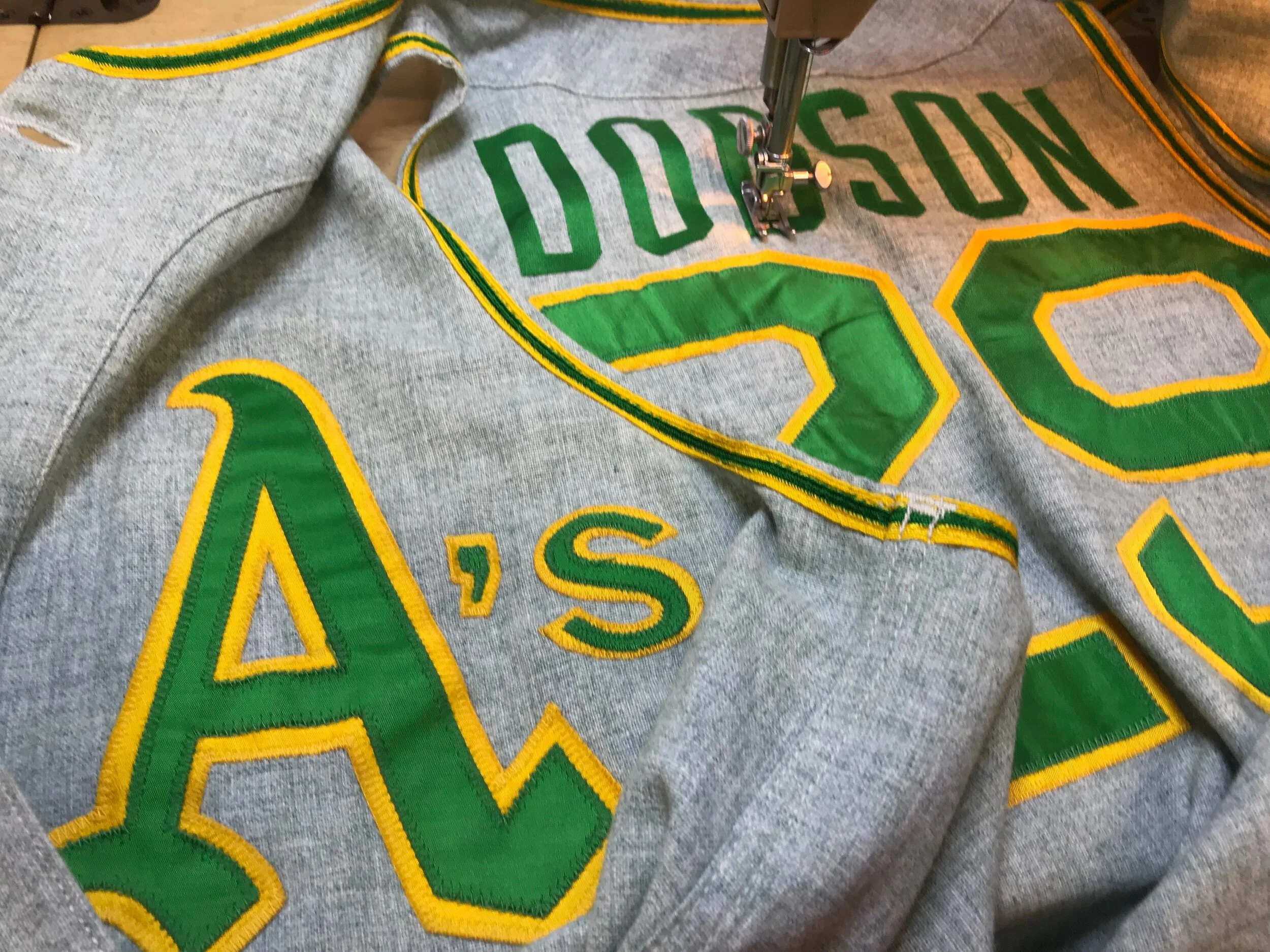 Restoration: Oakland A's flannels and knits