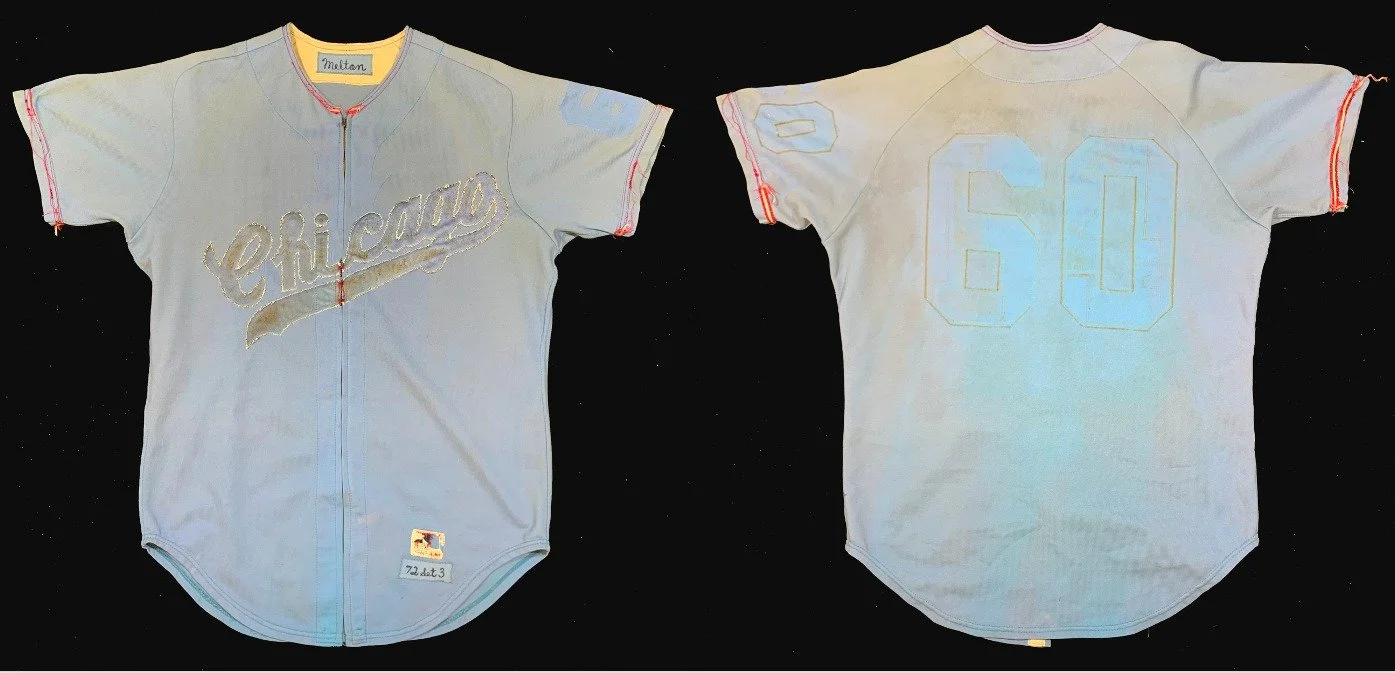 “It’s not worth saving… just send it back to me and I’ll decide later what to do with it.”
That’s what Mark Fletcher, the owner of this jersey had told me. At his instruction, we had just completed another project, “borrowing” the front crest from th